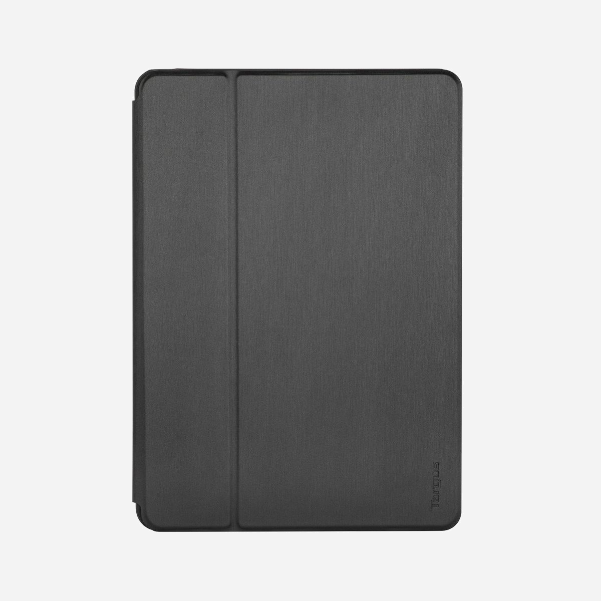 Targus THZ850GL Étui Folio Click-In Noir pour iPad 10.2" (7th Gen), iPad Air/Pro 10.5" - Polyuréthane/TPU, Sangle, 183x255x10mm, 380g - L'étui Targus Click-in protège l'iPad 10,2 pouces et iPad Pro 10,5 pouces avec une coque ajustée antichocs qui permet d'accéder aux ports de l'iPad et à l'appareil photo. La technologie SoundScoop intégrée à l'étui autour des haut-parleurs de votre appareil améliore et dirige le son vers vous. La couverture avant est dotée d'un intérieur doux pour protéger l'écran de l'appareil et se transforme en support offrant des angles de visionnement infinis et une position de frappe confortable. Disponible dans une gamme de couleurs à coordonner avec votre iPad - noir, gris ou or rose.