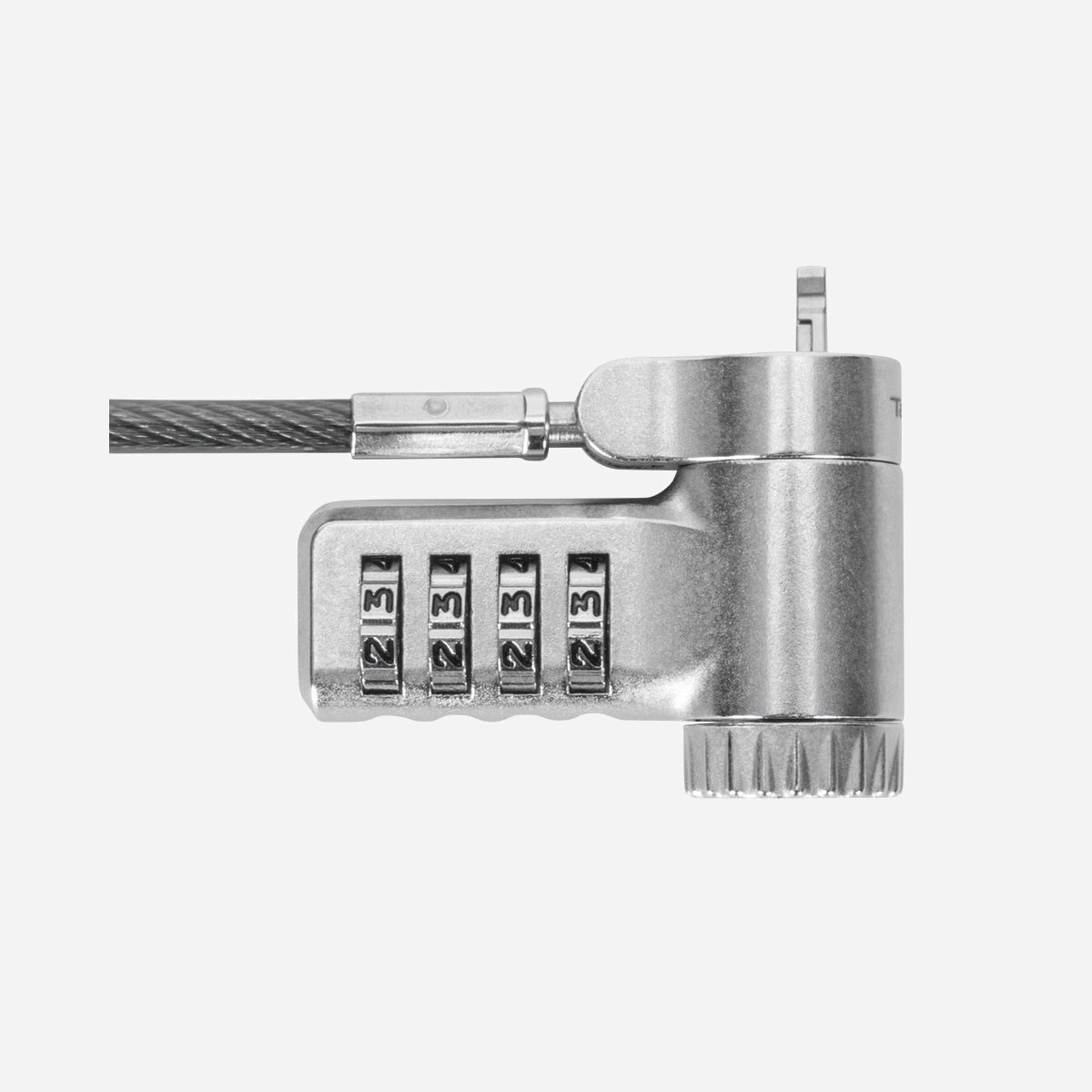Targus ASP96GLX-S Câble Antivol 2m Argent avec Serrure à Combinaison (10000 Combinaisons) pour Moniteur, Ordinateur Portable, PC - Acier Galvanisé - Targus ASP96GLX-S. Couleur du produit: Argent, Meilleures utilisations: Moniteur, Ordinateur portable, PC, Type de serrure: Verrouillage à combinaison. Longueur de câble: 2 m, Largeur: 2030 mm, Profondeur: 18 mm. Quantité: 1 pièce(s)