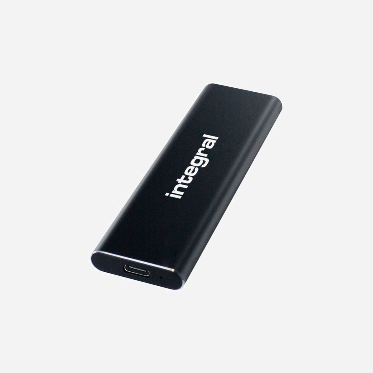 Integral SSD Portable SlimXpress 500Go NVMe Thunderbolt 3 USB-C 3.2 Gen 2 (1050/1000 Mo/s) Boîtier Aluminium Noir, Compatible Windows/macOS/Linux - Integral SlimXpress Portable SSD. Capacité du Solid State Drive (SSD): 500 Go. Connecteur USB: USB Type-C, Version USB: 3.2 Gen 2 (3.1 Gen 2). Vitesse de lecture: 1050 Mo/s, Vitesse d'écriture: 1000 Mo/s. Couleur du produit: Noir