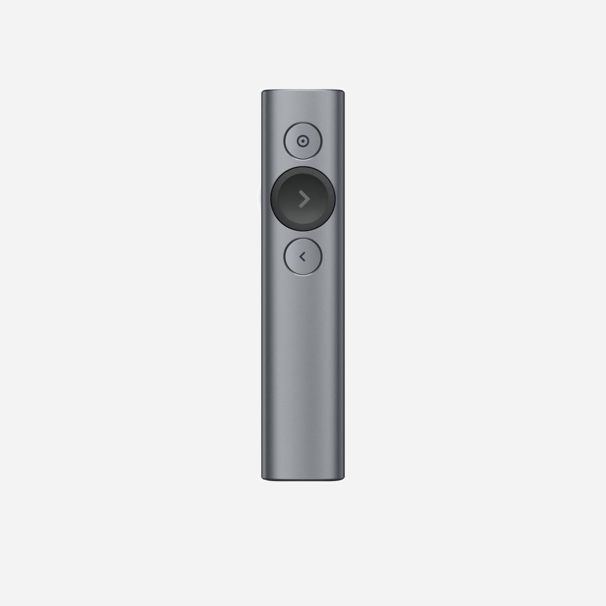 Logitech Présentateur 910-004861 Gris : Bluetooth/RF 2.4GHz, portée 30m, batterie LiPo 85mAh (autonomie 3 mois), accéléromètre/gyroscope, Windows/macOS/Linux - Logitech 910-004861. Interface de réception sans fil: USB, Technologie sans fil: Bluetooth/RF, Type de récepteur: Mini récepteur. Couleur du produit: Gris, Fonctions de présentation: Contrôle distance, Matériel: Aluminium, Plastique. Technologie batterie: Lithium Polymère (LiPo), Capacité de la batterie: 85 mAh, Temps de charge: 60 min. Prise en charge du système d'exploitation Windows: Windows 10, Windows 11. Largeur du récepteur: 1,72 cm, Profondeur du récepteur: 6,8 mm, Hauteur du récepteur: 4,04 cm