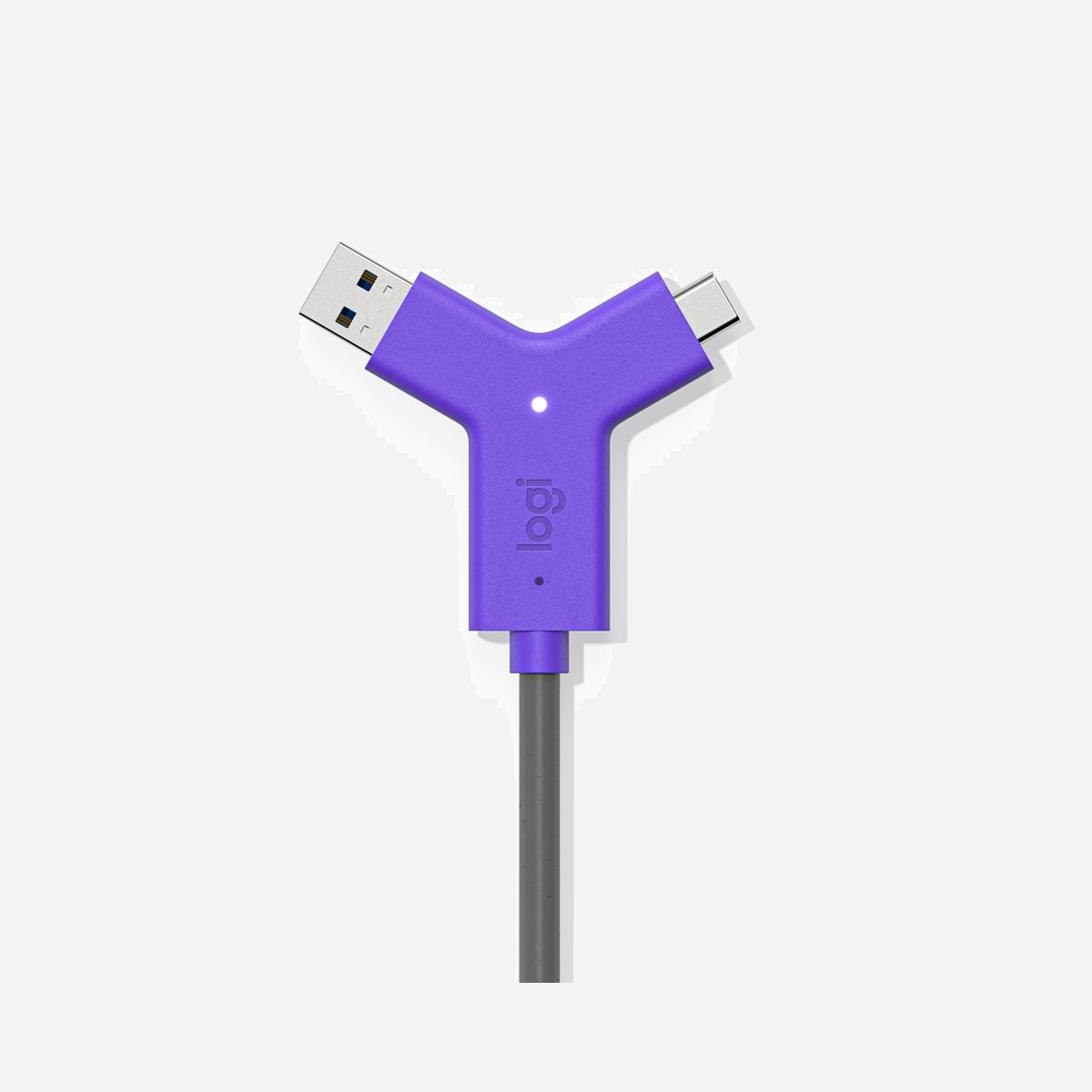 Logitech Swytch - Liaison USB A/C pour visioconférence 4K, compatible Windows 10/macOS X 10.15, pour salles Microsoft Teams/Zoom Rooms - <b>Logitech Swytch</b><br>Logitech Swytch est une liaison pour ordinateur portable destinée à la visioconférence dans les salles de réunion qui associe un ordinateur portable Windows® 10, un MacBook ou un Chromebook à la caméra de conférence et à l'écran grâce à une seule connexion USB de type A ou C. Dans les salles avec ou sans ordinateur dédié, notamment les salles BYOM, les salles Microsoft Teams et les salles Zoom, Swytch permet la prise en charge des réunions sur n'importe quel service. Il suffit de connecter Swytch à un ordinateur portable via USB et de lancer l'application souhaitée. Swytch offre une vidéo avec une résolution jusqu'à 4K et relie l'ordinateur portable à l'écran de la salle. Les fonctionnalités de gestion de dispositifs via Logitech Sync permettent au service informatique de surveiller et de gérer Swytch avec d'autres dispositifs de salle de réunion, notamment Logitech MeetUp, Rally et Tap. Grâce à un câble unique reliant l'ordinateur portable aux dispositifs audiovisuels d'une salle de réunion, Logitech Swytch fait en sorte que chaque salle soit prête pour n'importe quelle réunion.<br><br><b>Rejoignez une réunion depuis n'importe quelle salle</b><br>Grâce à une connexion unique, Logitech Swytch relie un ordinateur portable à l'écran de la salle et à la caméra de conférence pour l'utiliser avec n'importe quel logiciel de visioconférence, de streaming ou de webinaire. Convient aux salles équipées ou non d'un ordinateur pour salle de réunion dédié.<br><br><b>Liaison par câble unique</b><br>Connexion USB universelle de type A+C à la plupart des ordinateurs portables Windows, MacBooks et Chromebooks, sans dongle ni adaptateur (nécessite un port USB 3.0 de type A ou C et des pilotes DisplayLink).<br><br><b>Compatible avec les salles Microsoft Teams, les salles Zoom et d'autres solutions <br>logicielles pour salles de visioconférence</b><br>Permet aux participants d'utiliser la caméra de conférence et l'écran de la solution pour salles de conférence dans le cadre de réunions externes, de webinaires et de diffusions de vidéo.<br><br><b>Hub à détection automatique</b><br>Bascule automatiquement l'écran et la caméra de conférence de la salle de l'ordinateur de la salle de réunion à un ordinateur portable connecté (le cas échéant), de sorte que les salles sont prêtes pour chaque réunion.<br><br><b>Bureau net</b><br>Le connecteur universel USB type A + C avec alimentation USB est compatible avec la plupart des ordinateurs portables. Il élimine les adaptateurs qui encombrent la salle de conférence et empêche qu'une batterie épuisée interrompe les conversations.<br><br><b>Une résolution pouvant aller jusqu'à 4K</b><br>Swytch prend en charge les résolutions de partage de vidéo et de contenu jusqu'à 4K pour des réunions de qualité, des streams en direct et des événements virtuels.<br><br><b>Gestion des câbles et dock magnétique</b><br>Garantit des connexions sûres et un aspect net.