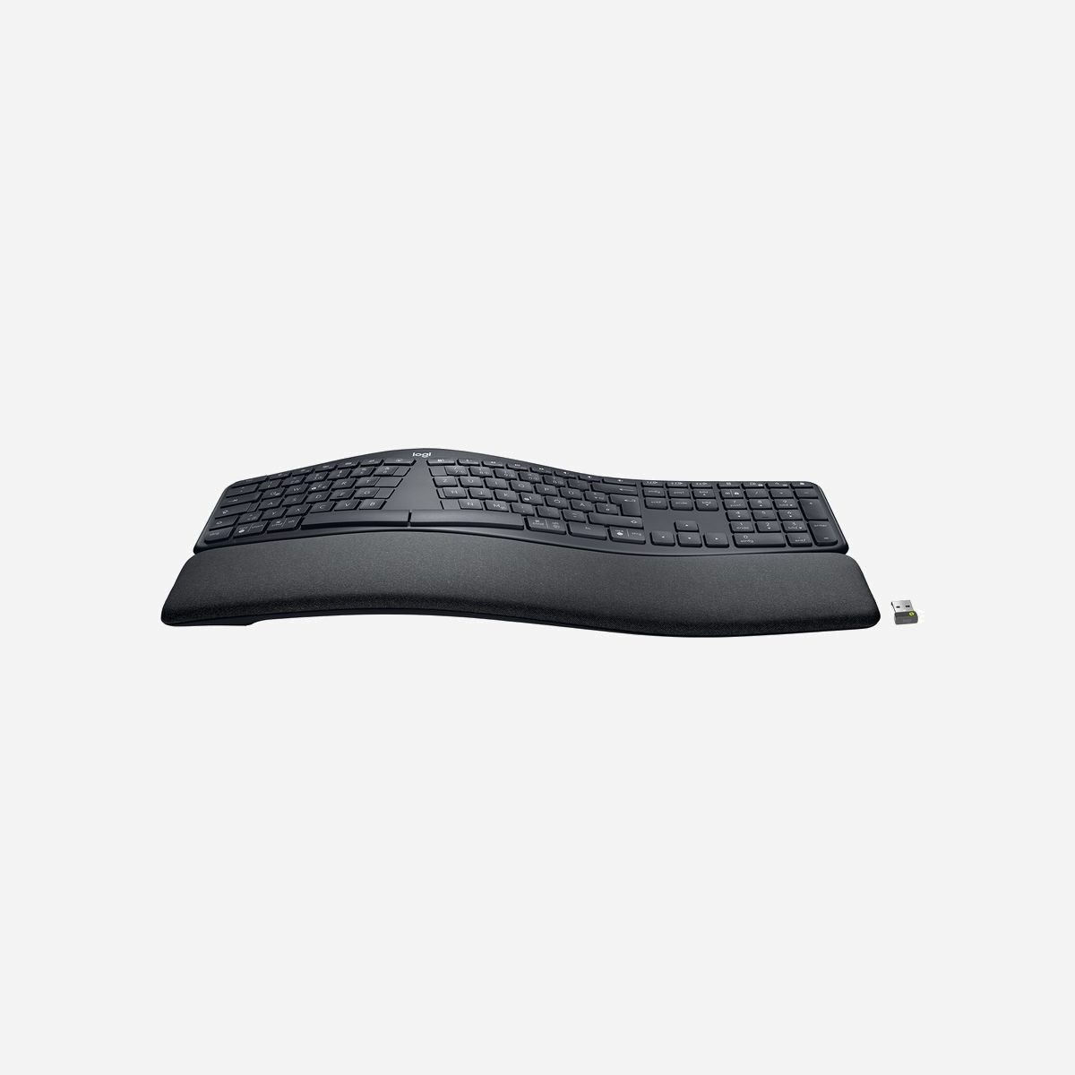 Logitech 920-010345 Clavier Bureau Bluetooth Graphite - Disposition Allemande, Contacteurs Semi-Mécaniques, Portée 10m, Compatible Windows/macOS/Android/iOS - Logitech 920-010345. Facteur de forme du clavier: Taille réelle (100 %). Style de clavier: Courbé. Technologie de connectivité: Sans fil, Interface de l'appareil: Bluetooth, Interrupteur à clé de clavier: Contacteur de touche semi-mécanique. Repose-poignets. Utilisation recommandée: Bureau. Couleur du produit: Graphite