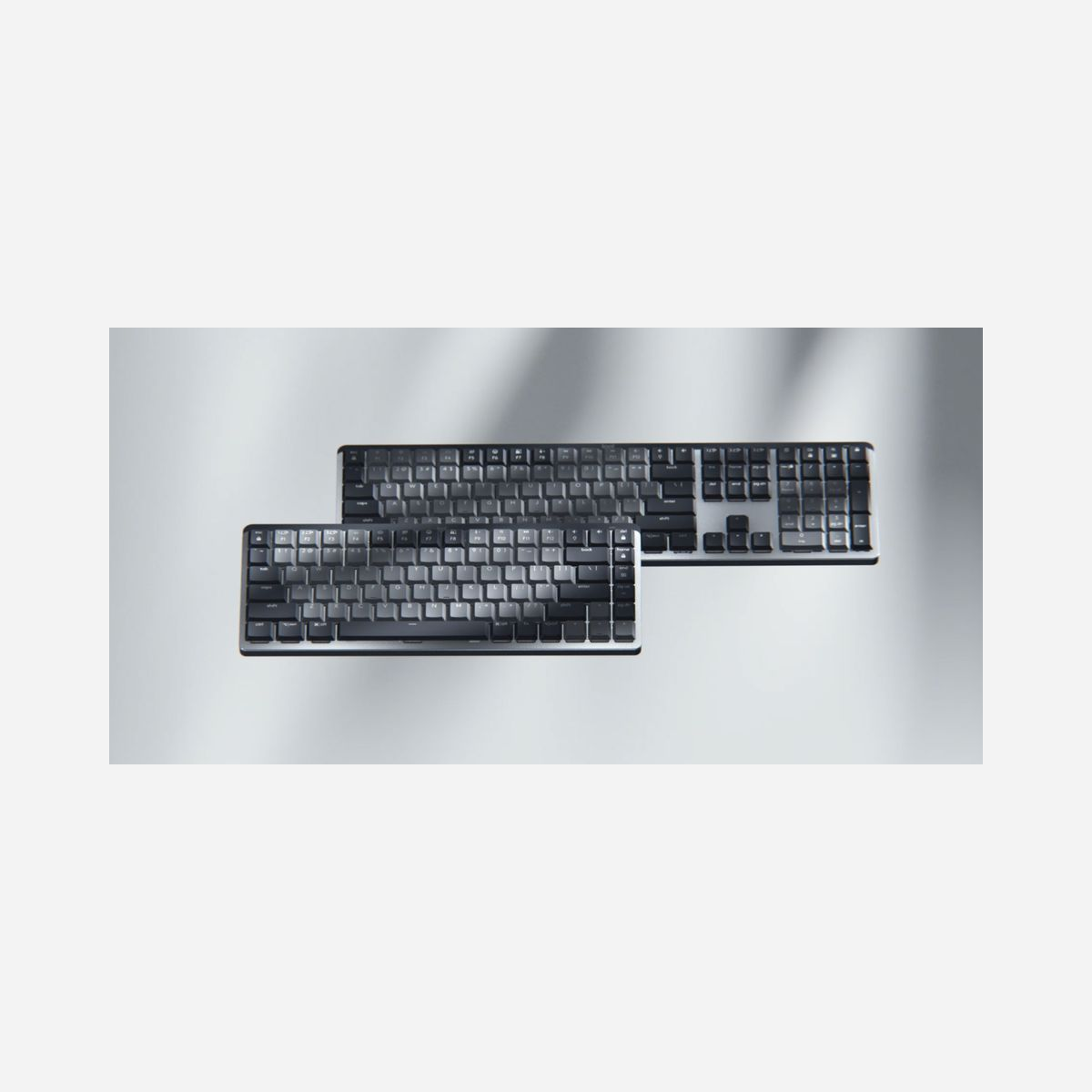 Logitech Clavier Bureau 920-010774 RF Sans Fil + Bluetooth AZERTY Français Graphite/Gris, switches Logitech Tactile, Rétroéclairage LED Blanc, batterie 1500 mAh - Logitech 920-010774. Facteur de forme du clavier: Sans clé (80 - 87%). Style de clavier: Droit. Technologie de connectivité: Sans fil, Interface de l'appareil: RF sans fil + Bluetooth, Interrupteur à clé de clavier: Clavier mécanique, Disposition des touches du clavier: AZERTY. Type de rétro: LED. Longueur de câble: 1 m. Utilisation recommandée: Bureau. Couleur du produit: Graphite, Gris