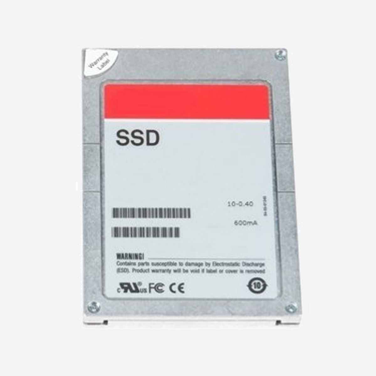 DELL 400-BCLR SSD 1.92To SAS 2.5" 12Gbps pour Serveur/Station de travail avec adaptateur 2.5"-3.5" PowerEdge C6420/R440/R540... - DELL 38R7V. Capacité du Solid State Drive (SSD): 1,92 To, Facteur de forme SSD: 2.5", Taux de transfert des données: 12 Gbit/s, composant pour: Serveur/Station de travail
