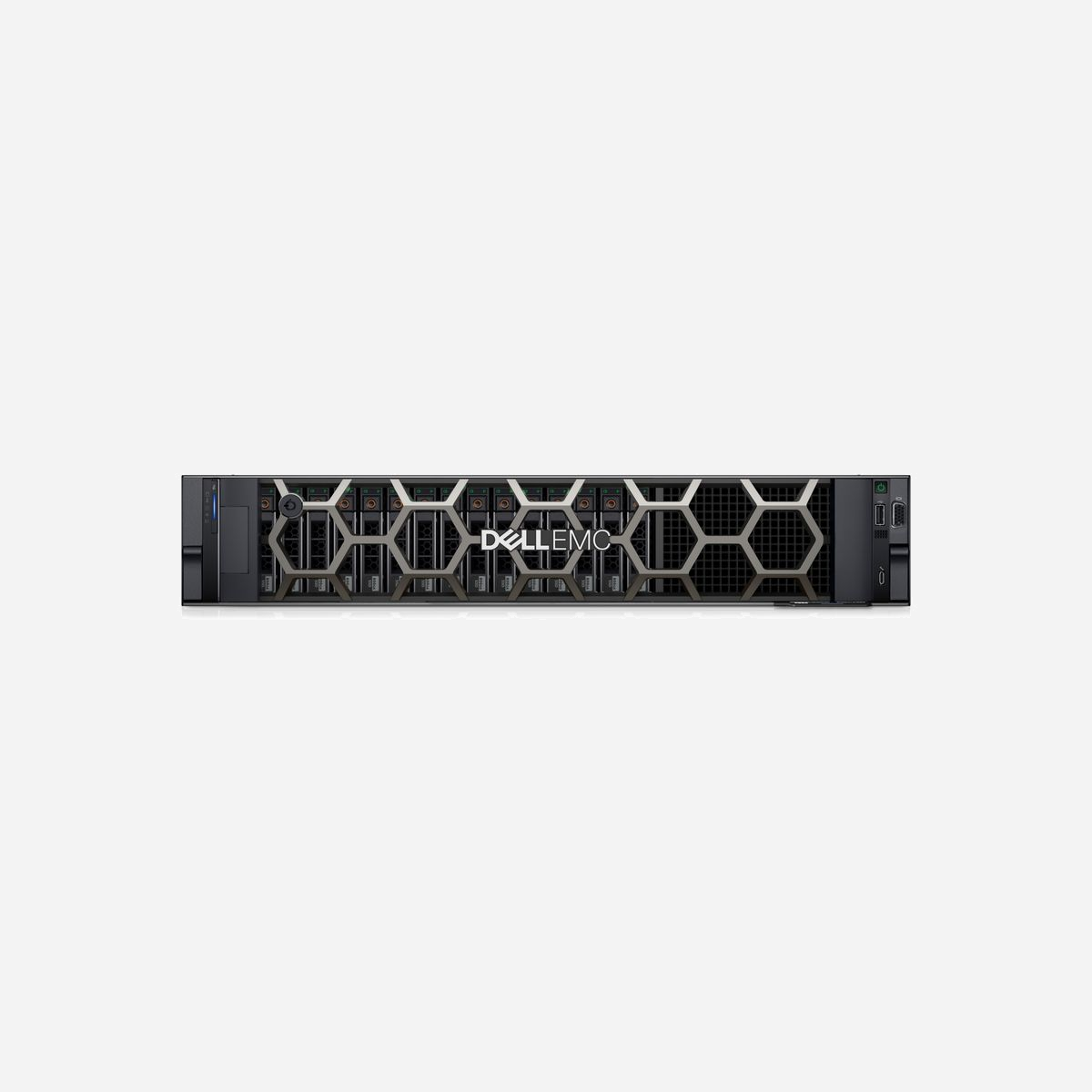 DELL PowerEdge R550 Serveur Rack (2U) Xeon Silver 4309Y 2.8GHz 16GB DDR4 480GB SSD SATA III RAID PERC H755 Double Alimentation 1100W - <b>Serveur à valeur ajoutée 2U pour une polyvalence accrue</b><br>La solution Dell EMC PowerEdge R550, dotée de processeurs Intel® Xeon® Scalable de 3e génération, offre une flexibilité supérieure aux organisations qui recherchent un excellent rapport qualité/prix.