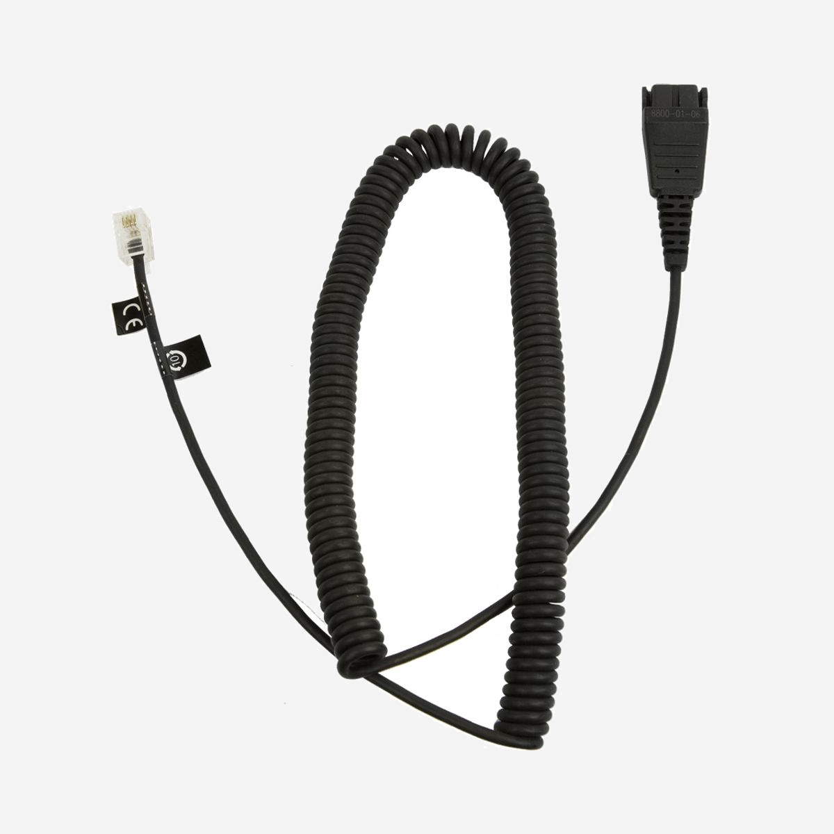 Câble Jabra 8800-01-06 Noir 0.5m avec connecteur QD pour solutions de communication professionnelles - Spécifications : 50x50x100mm. - Jabra 8800-01-06. Longueur de câble: 0,5 m, Connecteur 1: QD, Couleur du produit: Noir. Largeur du colis: 50 mm, Profondeur du colis: 50 mm, Hauteur du colis: 100 mm