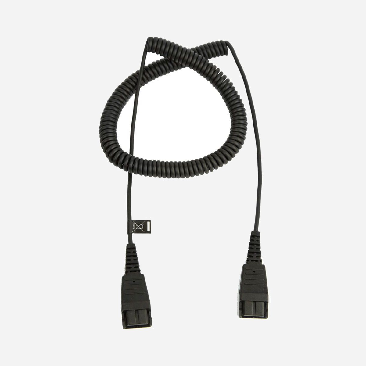 Câble audio Jabra 8730-009 QD-QD 0.5m Noir - Connecteurs QD Mâle Droit - Pays d'origine Chine - Code SH 85189000 - Jabra 8730-009. Connecteur 1: QD, Genre de connecteur 1: Mâle, Connecteur 2: QD, Genre de connecteur 2: Mâle, Longueur de câble: 0,5 m, Couleur du produit: Noir