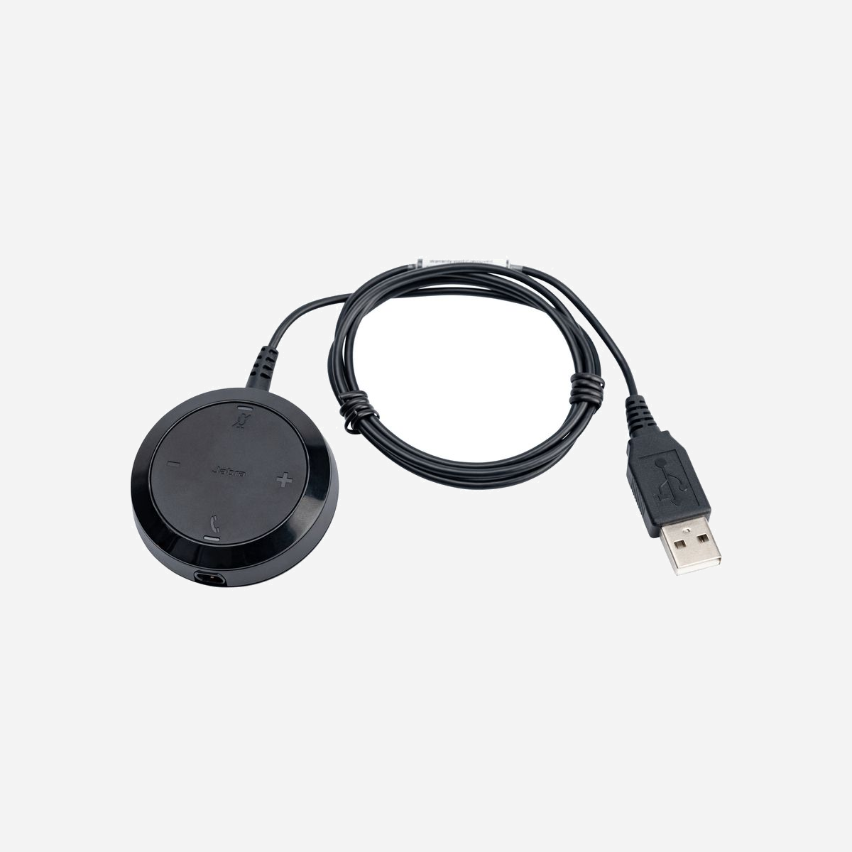 Jabra 14208-12 Adaptateur de Commande USB-A pour Casque Evolve 30 II Link MS, Boutons de Contrôle, Bluetooth, Noir - Unité de contrôle avec câble USB-A pour Jabra Evolve 30 II.