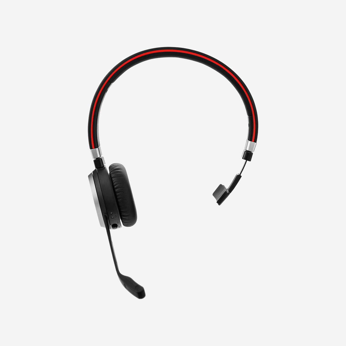Jabra Evolve 65 6593-833-309 Casque Mono Bluetooth 4.0 & Filaire Micro-USB, Portée 30m, Autonomie 12h, Suppression Bruit Passive, Busylight intégré - Le micro-casque sans fil Jabra Evolve 65 est doté d'un voyant lumineux Busylight intégré, ainsi que d'une double connectivité qui vous permet d'utiliser deux appareils Bluetooth® et ainsi renforcer votre productivité et votre mobilité dans tout le bureau. Il offre une portée sans fil allant jusqu'à 30 m autour de votre smartphone et/ou PC.<br><br>L'Evolve 65 est conçu pour offrir toute la liberté du multitasking. Ce micro-casque sans fil convient tout particulièrement aux utilisateurs professionnels qui, tout en se déplaçant dans leur bureau, ne souhaitent pas être dérangés pendant leurs appels. Cette solution certifiée (Skype for Business, Cisco, etc.) se connecte à deux appareils Bluetooth et est équipée d'un voyant lumineux Busylight intégré.