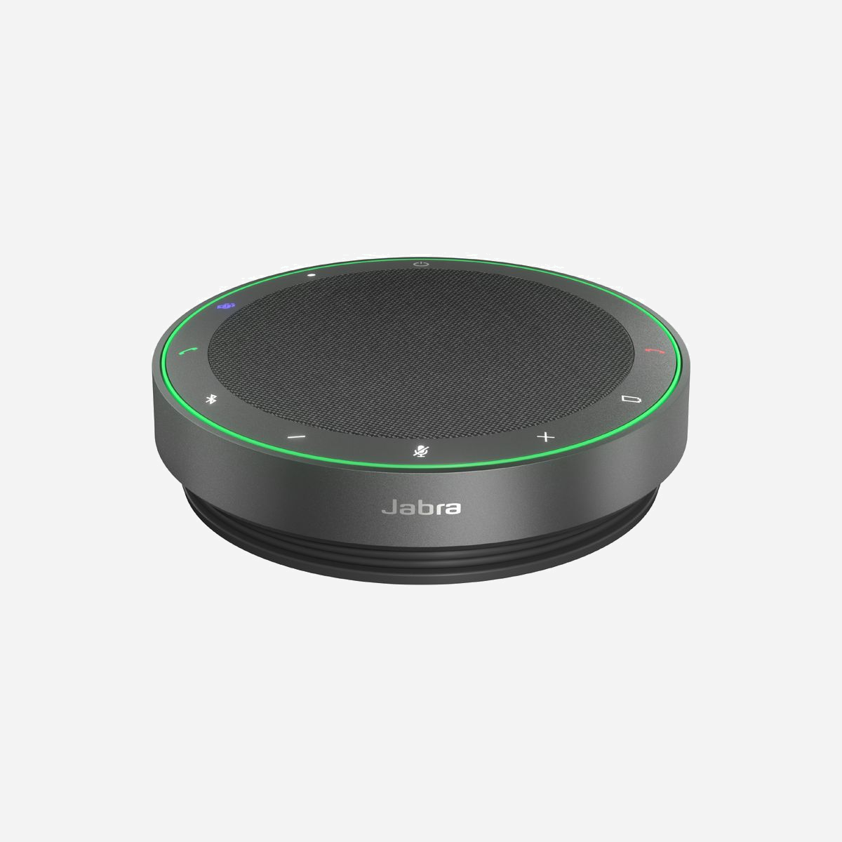 Jabra Speak2 75 (2775-319) Haut-parleur Portable Gris USB/Bluetooth 5.2, Batterie 4700mAh, Portée 80-20000Hz, Micro 150-14000Hz, Annulation Écho - Jabra 2775-319. Type d'appareil: Universel, Couleur du produit: Gris, Rapport signal-sur-bruit: 72 dB. Gamme de fréquence: 80 - 20000 Hz. Fréquence du microphone: 150 - 14000 Hz. Technologie de connectivité: Avec fil &sans fil, Interface: USB/Bluetooth, Profils Bluetooth: A2DP, AVRCP, HFP, HSP. Type de source d'alimentation: Batterie, Technologie batterie: Lithium-Ion (Li-Ion), Capacité de la batterie: 4700 mAh