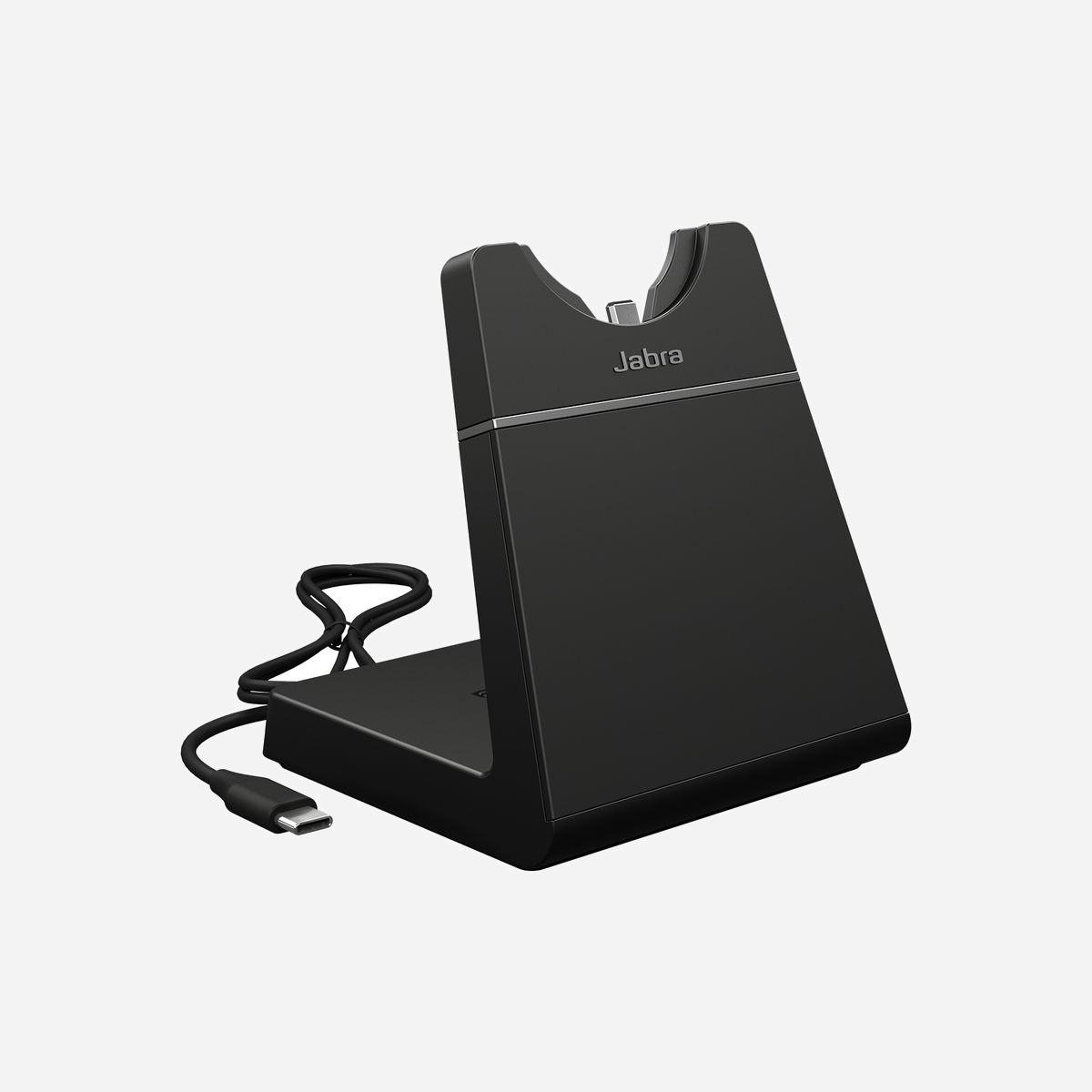 Support de casque Jabra 14217-05 pour Engage SE, connecteur USB-C, couleur noire, quantité : 1 pièce - Le socle de recharge Jabra Engage SE vous garantit un chargement simple et pratique du micro-casque Engage SE DECT.