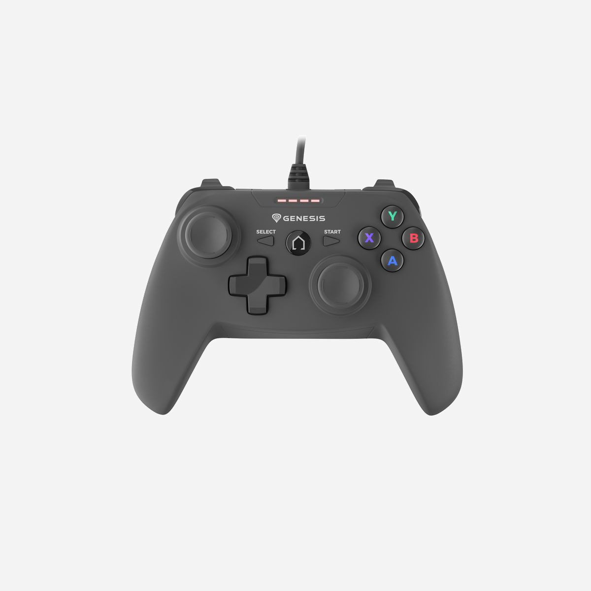 GENESIS P58 Manette de Jeu USB Noire pour PC et Playstation 3, Technologie Analogique, 12 Boutons Programmables, Vibration, Câble 1.8m, Compatible Windows - GENESIS P58. Type d'appareil: Manette de jeu, Plates-formes de jeux prises en charge: PC, Playstation 3, Touches de fonction de contrôle de jeux: Bouton d'accueil, Touche de sélection, Bouton Démarrer. Technologie de connectivité: Avec fil, Interface de l'appareil: USB, Connecteur USB: USB Type-A. Couleur du produit: Noir, Longueur de câble: 1,8 m. Source d'alimentation: Cable. Prise en charge du système d'exploitation Windows: Windows 10, Windows 7, Windows 8, Windows Vista, Windows XP