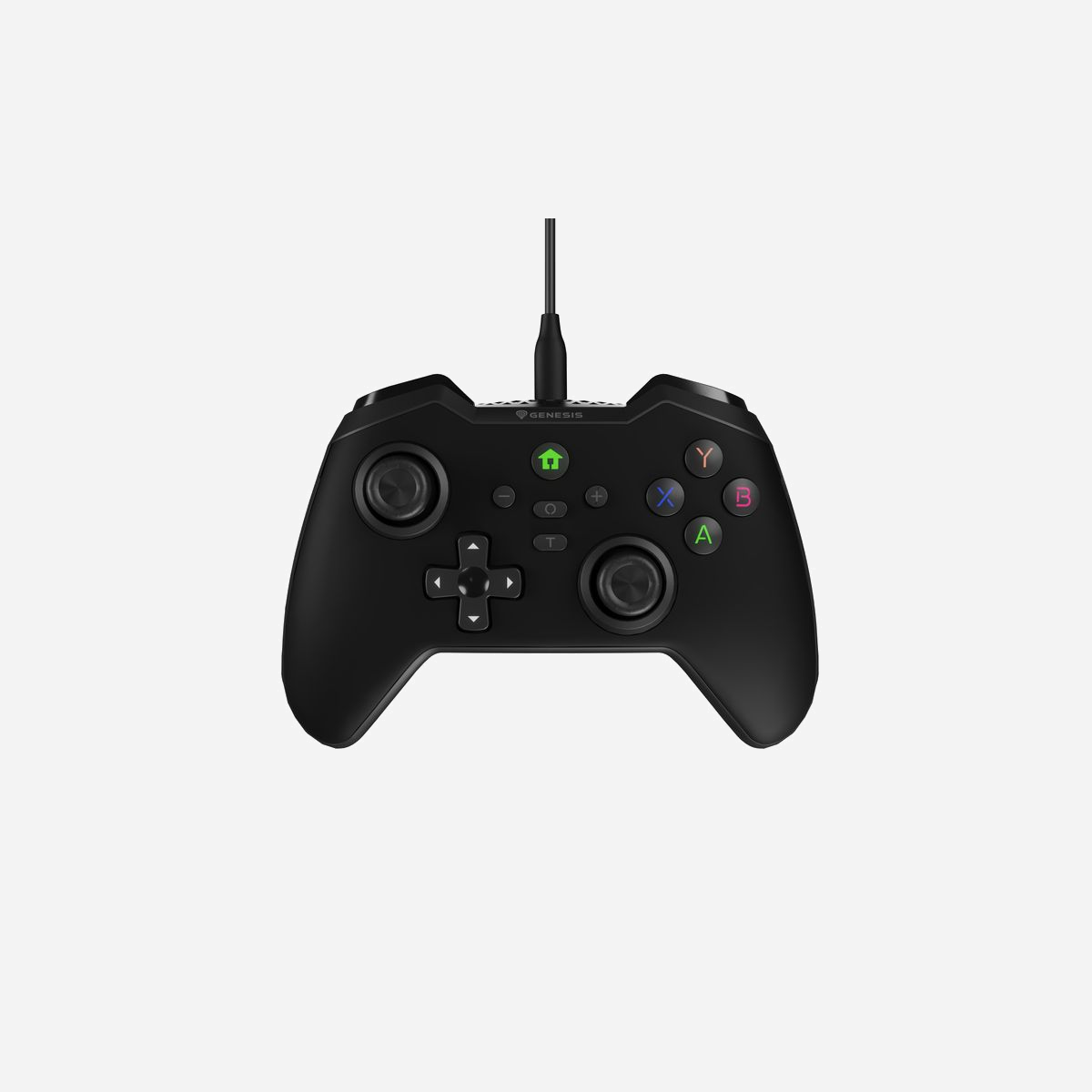 GENESIS Mangan 300 Noire - Manette de Jeu USB Analogique/Numérique pour PC, Android & Nintendo Switch - Connecteur USB Type-C - Câble 2m - GENESIS Mangan 300. Type d'appareil: Manette de jeu, Plates-formes de jeux prises en charge: Android, Nintendo Switch, PC, Touches de fonction de contrôle de jeux: Croix directionnelle, Bouton d'accueil, Touche mode, Touche de sélection, Bouton Démarrer,.... Technologie de connectivité: Avec fil, Interface de l'appareil: USB, Connecteur USB: USB Type-C. Couleur du produit: Noir, Longueur de câble: 2 m. Source d'alimentation: Cable. Prise en charge du système d'exploitation Windows: Windows 10, Windows 11, Windows 7, Windows 8, Système mobile supporté: Android