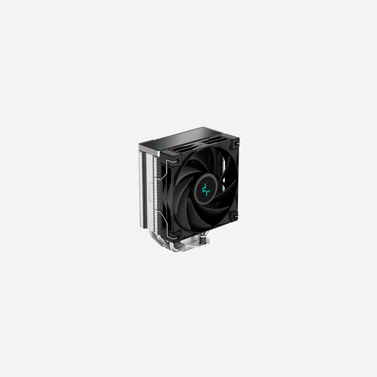 DeepCool AK400 Refroidisseur d'air CPU 12cm Noir - Socket LGA1700/1200/115x AM5/AM4, 4 Caloducs, Ventilateur 120mm 500-1850RPM, 29dB, 66.47CFM - DeepCool AK400. Type: Refroidisseur d'air, Diamètre du ventilateur: 12 cm, Pression d'air maximale: 2,04 mmH2O. Largeur: 127 mm, Profondeur: 97 mm. Couleur du produit: Noir