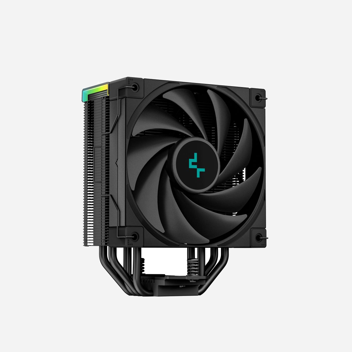 DeepCool AK400 DIGITAL - Refroidisseur d'air CPU 120mm - Compatible LGA1700/1200/115x - 4 Caloducs - PWM 500-1850RPM - 68.99CFM - Noir - DeepCool AK400 DIGITAL. Type: Refroidisseur d'air, Diamètre du ventilateur: 12 cm, Pression d'air maximale: 2,19 mmH2O. Largeur: 126 mm, Profondeur: 97 mm, Hauteur: 156 mm. Couleur du produit: Noir