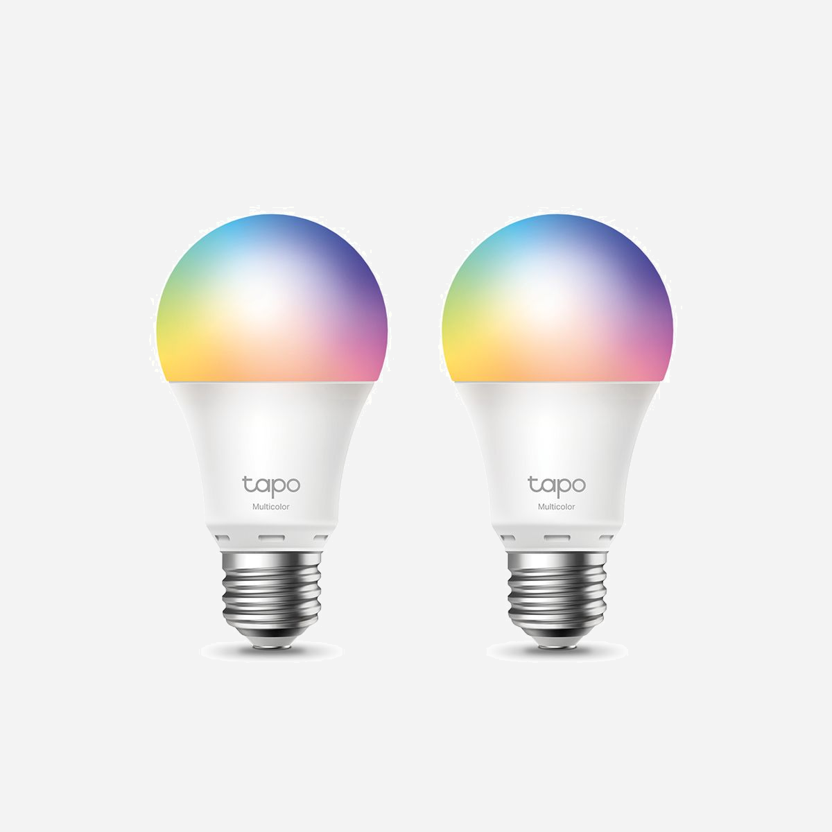 TP-Link Tapo L530E(2-PACK) Ampoule LED Intelligente Wi-Fi E27 8.7W 806lm 2500-6500K 220° IRC 80 (Pack de 2) compatible IEEE 802.11b/g/n - TP-Link Tapo L530E(2-pack). Type: Ampoule intelligente, Interface: Wi-Fi, Couleur du produit: Métallique, Blanc. Tension d'entrée: 220-240 V, Fréquence d'entrée AC: 50 - 60 Hz, Consommation électrique (pont teinté): 73 mA. Hauteur: 115 mm, Diamètre: 6 cm. Quantité: 2 pièce(s)