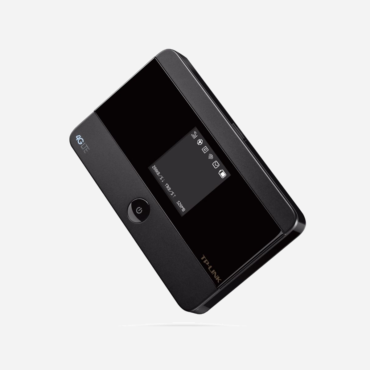 TP-Link M7350-V4 : Routeur Mobile 4G LTE 150Mbps, WiFi 2.4GHz 802.11b/g/n, MicroSIM, MicroSD 32Go, Batterie 2000mAh, écran OLED, compatible Windows/macOS/Android/iOS - <b>4G LTE - Surfez à la vitesse de la lumière</b><br>Supportant jusqu'à 150 Mbps en téléchargement et 50 Mbps en téléversement, le TP-Link M7350 est à la pointe du partage de connexion 4G LTE, combinant la mobilité d'une connexion sans fil 4G. Le M7350 vous permet de surfer à des vitesses incroyables, de télécharger rapidement et de visualiser du contenu HD sans interruption!<br><br><b>Partage du WiFi bi-bande jusqu'à 10 appareils</b><br>Le M7350 est capable de partager un signal 4G WiFi à près de 10 utilisateurs simultanément - ordinateurs portables, tablettes, smartphones, etc., proposant ainsi une expérience de navigation Internet fluide, depuis presque n'importe où.<br><br><b>Design élégant</b><br>Le TP-Link M7350 est à la pointe du partage de connexion 4G, intégrant un modem 4G LTE, vous pouvez générer instantanément un HOTSPOT WiFi en insérant une carte SIM liée à un abonnement 4G dans l'appareil.<br><br><b>Autonomie remarquable- 8h de partage 4G</b><br>Avec une puissante batterie de 2000mAh, le M7350 est capable de fonctionner 8 heures* à pleine charge et d'être rechargé via un câble micro USB depuis un ordinateur portable, un adaptateur secteur ou via le transformateur fourni et ce pour des heures de partage 4G.<br><br><b>D'un coup d'oeil vous trouvez l'information sur l'affichage OLED</b><br>Avec un boitier compact, incluant un écran OLED, le M7350 offre une vue interactive de son état de fonctionnement, avec une jauge de batterie, une information sur le réseau (2G/3G/4G), la force du signal et le status du WiFi<br><br><b>Administration facile avec l'App tpMiFi</b><br>Avec l'App tpMiFi, vous pouvez facilement accéder et gérer votre M7350 à partir d'un appareil iOS connecté. L'application tpMiFi vous permet d'établir des limites de données, le contrôle des appareils qui peuvent accéder à votre réseau WiFi, envoyer des messages et partager des fichiers multimédias vers / à partir d'une carte Micro SD amovible.<br><br><b>Stockage sur Micro SD</b><br>Le M7350 est pourvu d'un emplacement pour cartes micro SD qui accepte des cartes SD de 32 Go au plus, ce qui permet aux utilisateurs d'utliiser cette capacité de stockage externe comme une clé USB accessible en WiFi ou par câble.