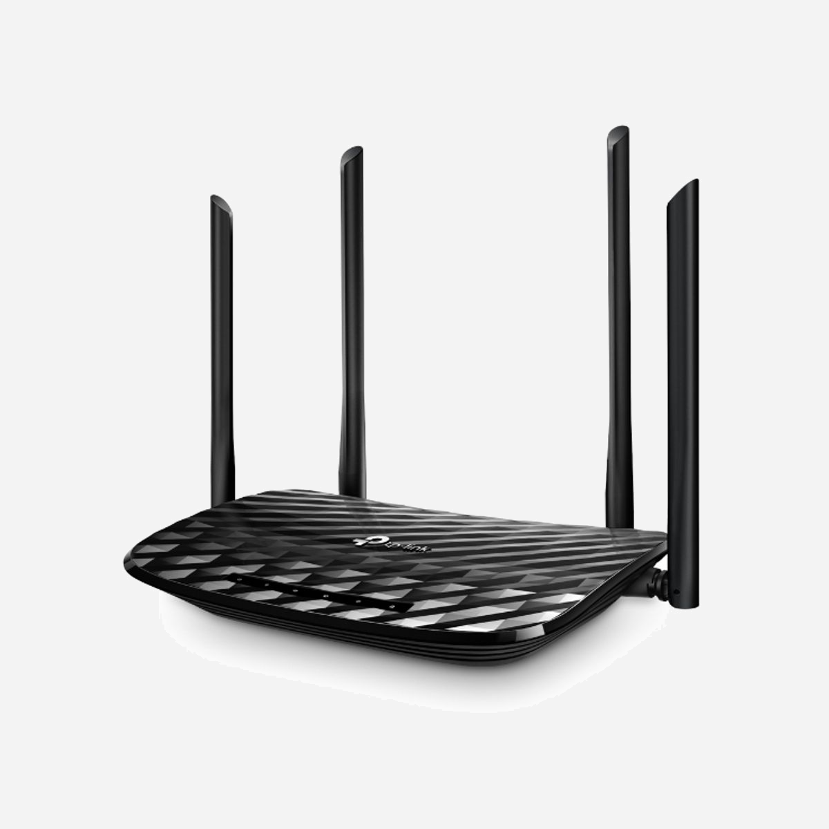 TP-Link Archer C6 Routeur Wi-Fi 5 (802.11ac) Bi-bande Gigabit Ethernet - Débit WLAN 867Mbps (5GHz) + 300Mbps (2.4GHz), IPv6, WPA2, MU-MIMO - TP-Link Archer C6. Type de connexion WAN: RJ-45. Bande Wi-Fi: Bi-bande (2,4 GHz / 5 GHz), Norme Wi-Fi: Wi-Fi 5 (802.11ac), Débit de transfert des données WLAN (max): 867 Mbit/s. Type d'interface LAN Ethernet: Gigabit Ethernet, LAN Ethernet : taux de transfert des données: 10,100,1000 Mbit/s, Technologie de cablâge: 10/100/1000Base-T(X). Algorithme de sécurité soutenu: 64-bit WEP, 128-bit WEP, WPA, WPA-PSK, WPA2, WPA2-PSK, Pare-feu de sécurité: DoS, SPI Firewall, IP and MAC Address Binding. Protocole de routage: IP, Protocoles réseau pris en charge: IPv4, IPv6