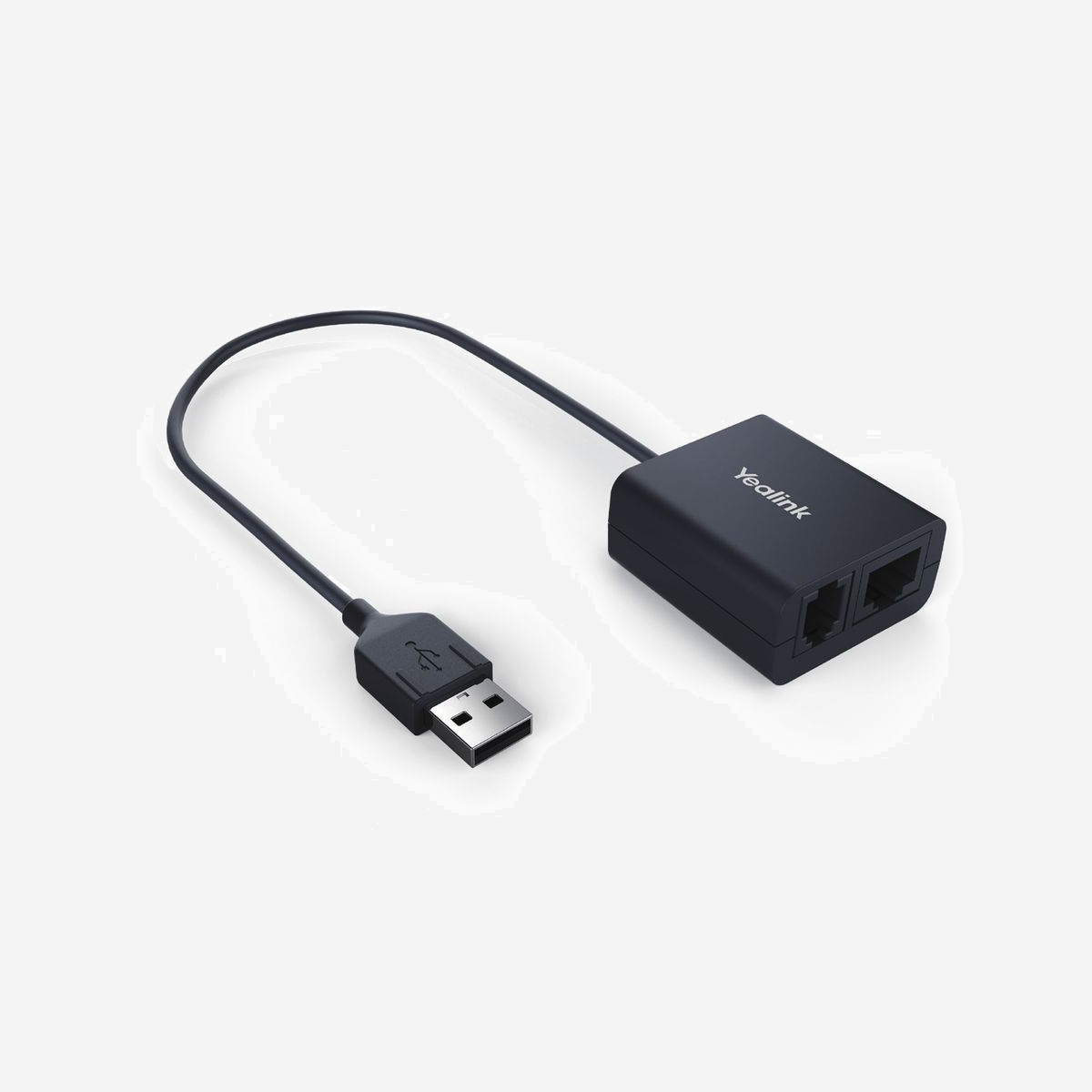 Adaptateur d'Interface Yealink EHS40 (Réf. 1300037) pour Téléphones T58A/T57W/T54W/T53W/T53/T48S/T46S/T42S/T41S, Connecteur USB Type-A - Yealink EHS40. Type de produit: Adaptateur d’interface