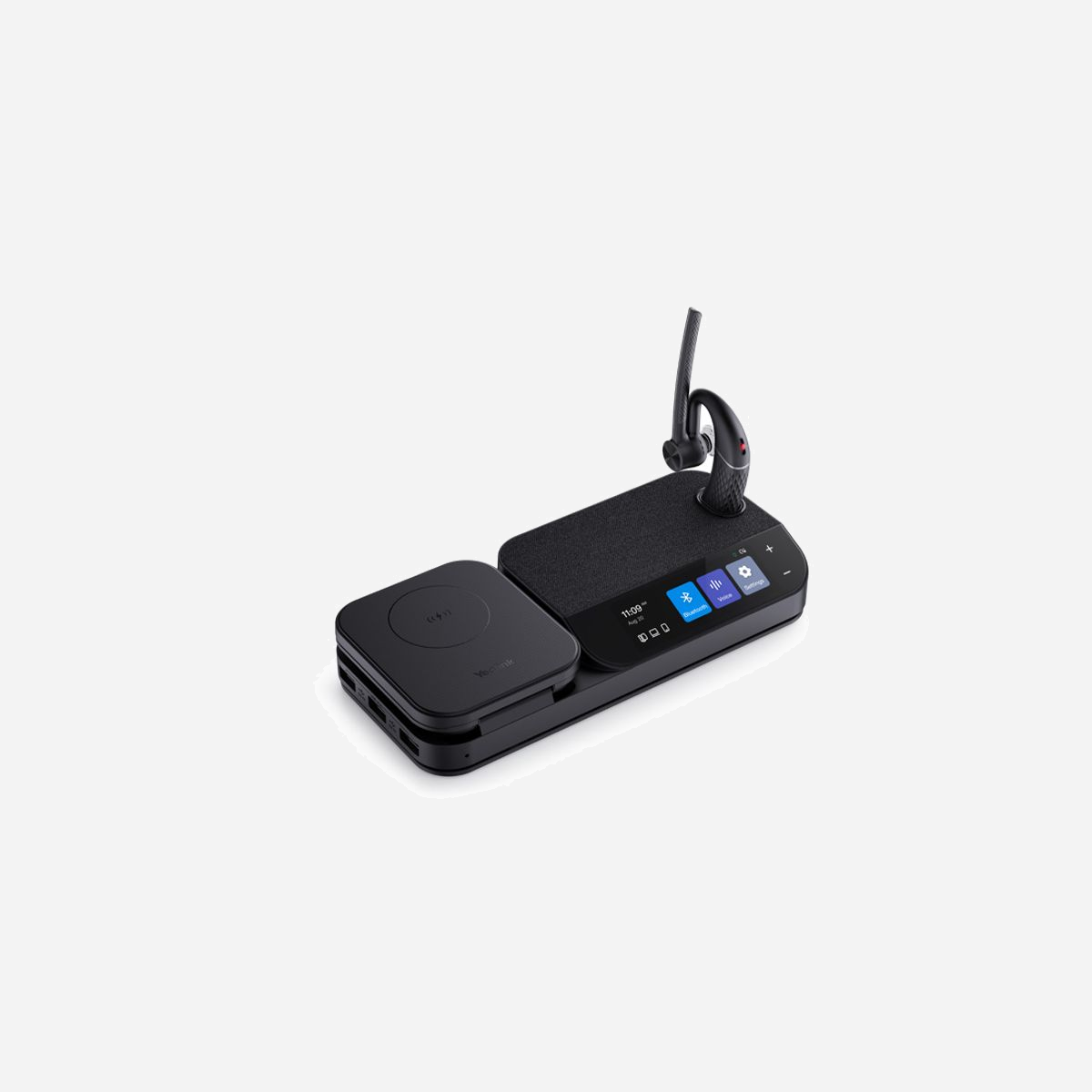 Yealink BH71-WORKSTATION Écouteur Bluetooth 5.2 Noir, Portée 30m, Autonomie 10h, Socle de Charge, Micro Omnidirectionnel, 100-20000Hz, Android/iOS - Yealink BH71-WORKSTATION. Type de produit: Casque. Technologie de connectivité: Sans fil, Bluetooth. Utilisation recommandée: Bureau/Centre d'appels. Fréquence des écouteurs: 100 - 20000 Hz. Portée du routeur sans fil: 30 m. Poids: 18 g. Couleur du produit: Noir