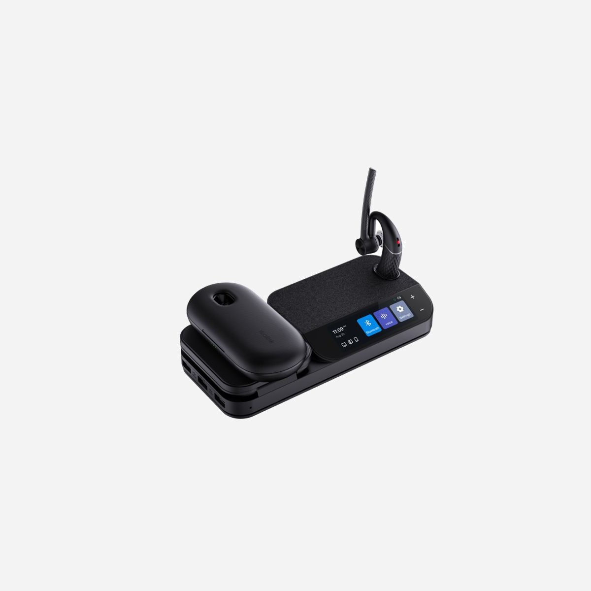 Yealink BH71-WORKSTATION-PRO Écouteur Bluetooth 5.2 Noir, Portée 30m, 100-20000Hz, Microphone Omnidirectionnel, Autonomie 10h, Socle & Étui - Yealink BH71-WORKSTATION-PRO. Type de produit: Casque. Technologie de connectivité: Sans fil, Bluetooth. Utilisation recommandée: Bureau/Centre d'appels. Fréquence des écouteurs: 100 - 20000 Hz. Portée du routeur sans fil: 30 m. Poids: 18 g. Couleur du produit: Noir