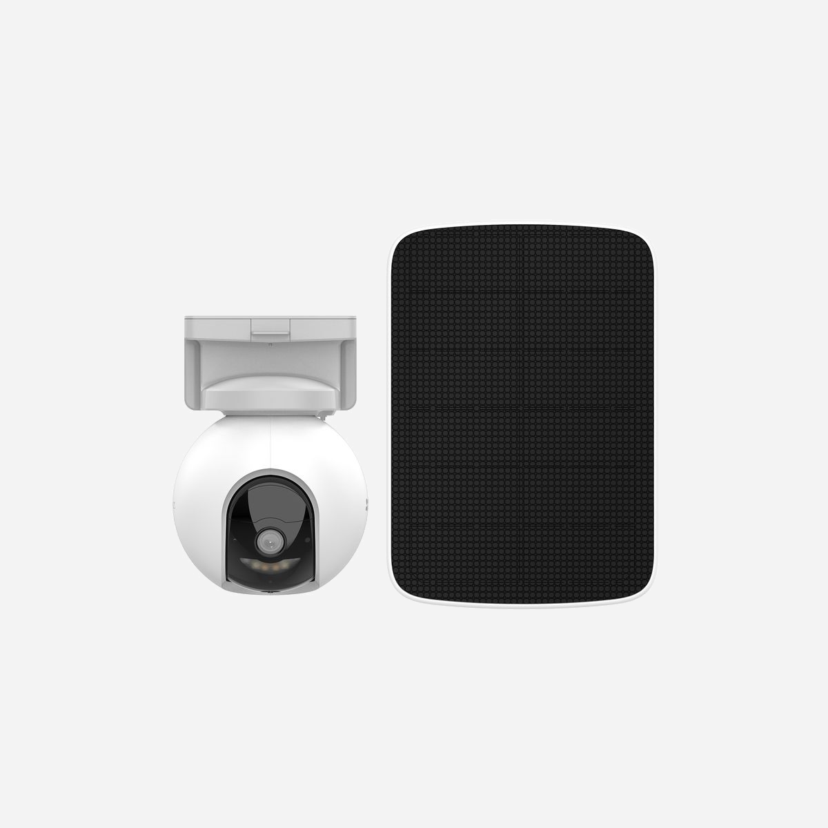 EZVIZ Caméra IP Extérieure HB8 2K+ 4MP Wi-Fi Motorisée 360° avec Vision Nocturne 15m, Stockage eMMC 32Go, Détection PIR, Compatible Panneau Solaire - <b>HB8</b><br><br>Caméra Wi-Fi motorisée sur batterie<br><br><b>Sans fil, aucune zone ne reste inaperçue</b><br><br>Découvrez la première caméra de sécurité motorisée sur batterie d’EZVIZ : la HB8. Elle est vraiment unique en son genre ! Capturant les détails de toutes les directions, la caméra HB8 2K⁺ observe à 360 degrés avec une résolution incroyablement nette, et offre un stockage libre sur l’appareil pour enregistrer automatiquement les activités alentour. Avec son autonomie ultralongue de 8 mois, la caméra HB8 résout les problèmes d’installation complexe d’une caméra extérieure tout en étant aussi performante que son homologue filaire. En outre, grâce à l’énergie solaire en option, la HB8 est encore plus efficace.<br><br><b>Facile à mettre en action</b><br><br>La HB8 2K⁺ dispose probablement de la plus grande capacité de batterie parmi les caméras de sécurité extérieures motorisée du marché. Là où d’autres caméras sont limitées par la position de la prise ou la longueur du câble de connexion, la HB8 sans fil offre des possibilités illimitées. Placez-la là où vous le souhaitez, là où vous obtenez les meilleures vues.<br><br><b>Rechargez la batterie grâce à l’énergie verte</b><br><br>Aucune envie de monter et descendre d’une échelle pour recharger la caméra ? Êtes-vous préoccupé par une baisse rapide de la charge en raison de détections d’activités fréquentes ?<br><br>Raccordez votre caméra au panneau solaire EZVIZ² compatible pour une alimentation permanente et oubliez vos inquiétudes quant à la décharge de la batterie une fois pour toutes.<br><br><b>Une protection complète en 2K⁺</b><br><br>Les fonctions de panoramique et d’inclinaison de la caméra et la résolution 2K⁺ fonctionnent en tandem pour vous donner une image complète riche en détails étonnants. Ces excellentes prestations vous permettent de surveiller de vastes zones ouvertes avec un minimum d’efforts.<br><br><b>Détection plus intelligente et suivi automatique</b><br><br>La caméra, lorsqu’elle est en action, fait en sorte qu’il soit difficile pour quiconque de passer inaperçu. Intégrant un capteur PIR et l’algorithme de détection de forme de personne, la HB8 2K⁺ est suffisamment intelligente pour vous éviter les fausses alertes, en ne vous alertant que pour les détections de forme humaines. Qui plus est, elle se verrouille sur la personne détectée et peut traquer tout le déroulement d’une activité.<br><br><b>Ne perdez aucun moment avec le stockage gratuit de vidéos</b><br><br>Vous n’avez pas besoin de vous ruiner en cartes de stockage ou en abonnements pour que la caméra commence à enregistrer les moments importants. La caméra HB8 2K⁺ est équipée d’une capacité de stockage eMMC de 32 Go.<br><br><b>Une protection active pour votre maison</b><br><br>La fonction de défense active de la caméra offre une protection supplémentaire. Dès la détection du mouvement d’un individu, la caméra déclenche une sirène puissante et fait clignoter deux projecteurs⁵ pour immédiatement le faire fuir.<br><br><b>Vision nocturne claire et nette</b><br><br>Grâce à deux projecteurs intégrés, la caméra restitue des images aux couleurs vives, même dans l’obscurité totale. Cela vous permet de voir des détails cruciaux qui passeraient autrement inaperçus.<br><br><b>Conception durable et élégante</b><br><br>D’un aspect élégant, la caméra HB8 2K⁺ se marie parfaitement avec votre maison. Elle est également résistante aux intempéries pour offrir des performances durables.<br><br><b>Accueillir quelqu’un n’a jamais été aussi simple</b><br><br>Communiquez dans les deux sens en utilisant simplement votre téléphone. Vous pouvez également préenregistrer des messages vocaux spécifiques qui seront diffusés automatiquement dès que des personnes seront détectées par la caméra.<br><br><b>Intégration intelligente, contrôle mains libres</b><br><br>Gérez facilement votre caméra HB8 2K⁺ à l’aide de l’application EZVIZ.<br><br>En outre, vous pouvez activer vocalement la vue en direct par « Hey Google » ou « Alexa » pour contrôler ce qui se passe sur un écran plus grand.<br><br><b>Économisez de l’argent sur le stockage et la bande passante.</b><br><br>La caméra est dotée de la technologie de compression vidéo avancée H.265. Obtenez ainsi une meilleure qualité vidéo en utilisant à peine la moitié de la bande passante et de l’espace de stockage que la précédente norme de compression vidéo H.264.<br><br><b>Nous protégeons vos données et votre vie privée</b><br><br>Notre priorité absolue est de protéger vos données et votre vie privée. La transmission des données entre la caméra et EZVIZ Cloud est chiffrée de bout en bout. Vous êtes le seul à disposer des clés de déchiffrement de vos données.<br><br><b>La sécurité à portée de main.</b><br><br>Avec l’application EZVIZ, vous pouvez capturer, sauvegarder, protéger et partager ce qui compte le plus pour vous.
