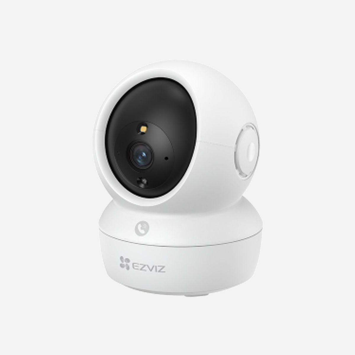 EZVIZ Caméra IP Intérieure H6c Pro 4K - 3840x2160, WiFi, Ethernet, CMOS 1/2.7", Objectif 4mm, IR, MicroSD, Détection Mouvement, Audio Bidirectionnel - EZVIZ H6c Pro 4K. Type: Caméra de sécurité IP, Installation prise en charge: Intérieure, Technologie de connectivité: Avec fil &sans fil. Type de montage: Bureau, Couleur du produit: Blanc, Format: Sphérique. Angle de vue de l’objectif, horizontal: 90°, Angle de vue de l’objectif, vertical: 48°, Angle de vue de l’objectif, diagonal: 106°. Type de capteur: CMOS, Taille du capteur optique: 25,4 / 2,7 mm (1 / 2.7"). Focale Fixe: 4 mm