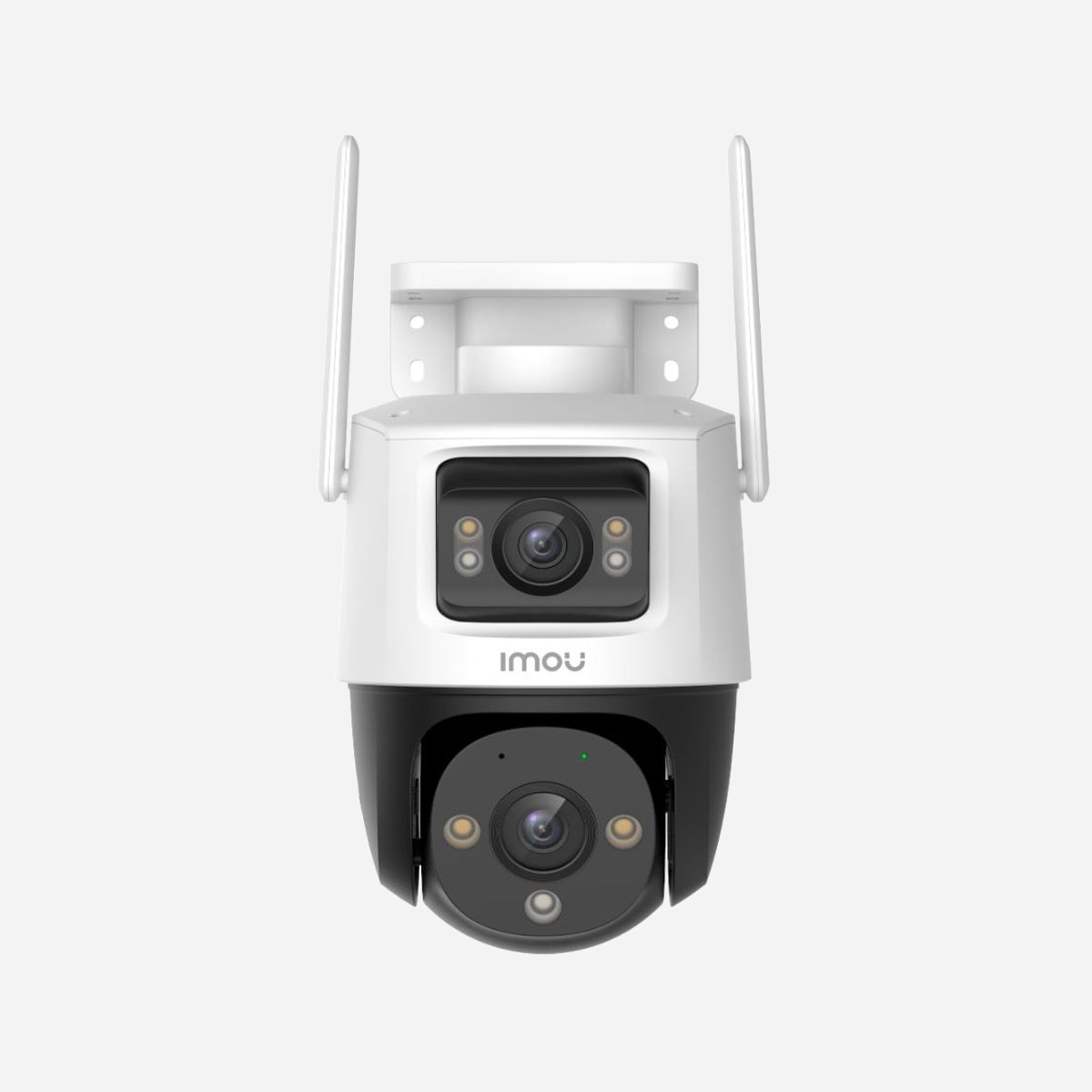 Imou Cruiser Dual 6MP Caméra IP Extérieure PTZ Wi-Fi 6, Résolution 2304x1296, Optique 3.6mm, Vision Nocturne 30m, IP66, Audio Bidirectionnel, Détection Humaine/Véhicule, MicroSD 256Go - Imou Cruiser Dual 6MP. Type: Caméra de sécurité IP, Installation prise en charge: Extérieure, Technologie de connectivité: Avec fil &sans fil. Type de montage: Bureau, Couleur du produit: Blanc, Format: Tourelle. Angle de vue de l’objectif, horizontal: 88°, Angle de vue de l’objectif, vertical: 45°, Angle de vue de l’objectif, diagonal: 107°. Type de capteur: CMOS, Taille du capteur optique: 25,4 / 2,8 mm (1 / 2.8"). Focale Fixe: 3,6 mm