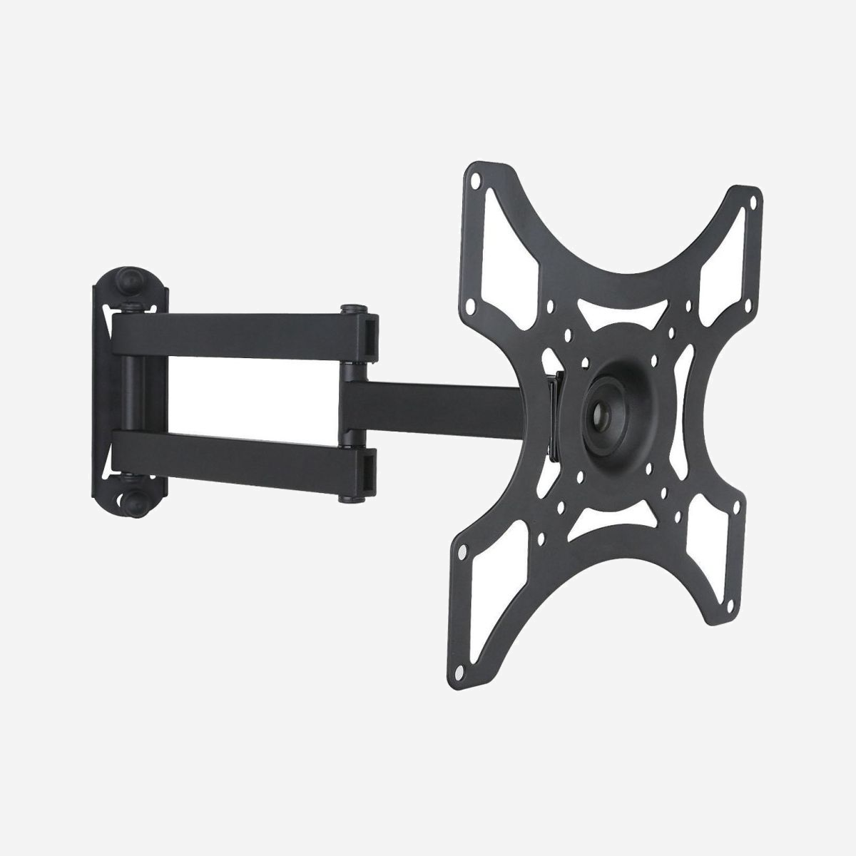 Techly ICA-LCD-2923B Support Mural Orientable TV 19"-37" (48.3-94cm) VESA 75x75-200x200mm, Charge Max 25kg, Inclinaison ±15°, Pivot 180°, Noir - Techly ICA-LCD 2923B. Capacité de charge maximale: 25 kg, Taille minimale de l'écran: 48,3 cm (19"), Taille maximale de l’écran: 94 cm (37"), Compatibilité interface de montage (min): 75 x 75 mm, Compatibilité interface de montage (max): 200 x 200 mm. Angle d'inclinaison: -15 - 15°, Plage de l'angle d'oscillation: 0 - 180°, Angle de rotation: 360°, Distance du mur (min): 5,4 cm, Distance du mur (max): 38,2 cm. Couleur du produit: Noir
