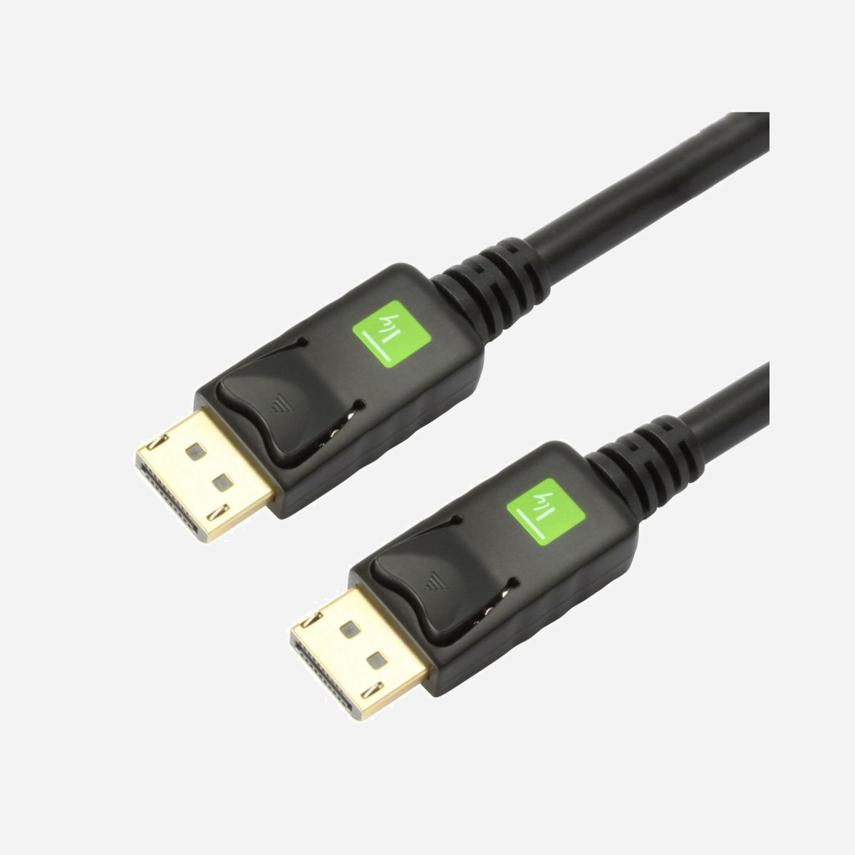 Techly ICOC DSP-A-075 Câble DisplayPort 1.3, 7.5m, 4096x2160, HDCP, DPCP, 3D, Connecteurs Mâle-Mâle, Blindage Aluminium Mylar, Noir - Techly ICOC DSP-A-075. Longueur de câble: 7,5 m, Connecteur 1: DisplayPort, Connecteur 2: DisplayPort. Certificats de conformité: CE, RoHS, Certification: CE, RoHS. Poids: 478 g. Période de garantie: 3 année(s)