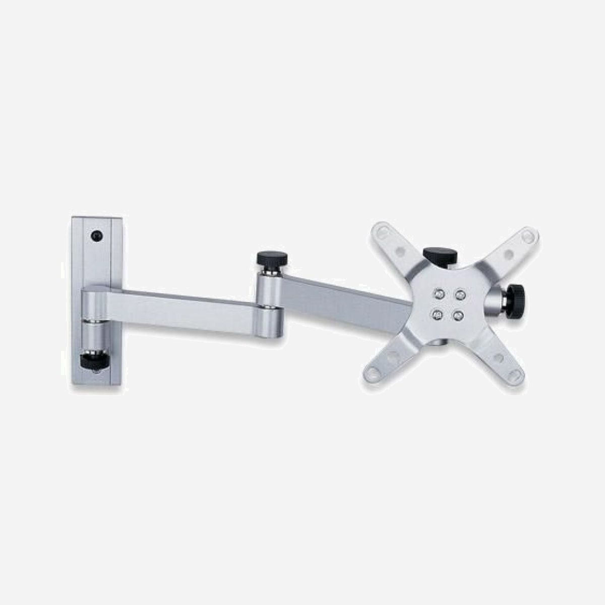 Techly ICA-LCD 104 Support Mural Orientable Argent pour Écran 13-30" (33-76.2cm), VESA 75x75/100x100, Inclinaison +/-15°, Charge 15kg, Distance Mur 8.1-39.2cm - Techly ICA-LCD 104. Capacité de charge maximale: 15 kg, Taille minimale de l'écran: 33 cm (13"), Taille maximale de l’écran: 76,2 cm (30"), Compatibilité interface de montage (min): 75 x 75 mm, Compatibilité interface de montage (max): 100 x 100 mm. Angle d'inclinaison: -15 - 15°, Distance du mur (min): 8,1 cm, Distance du mur (max): 39,2 cm. Couleur du produit: Argent