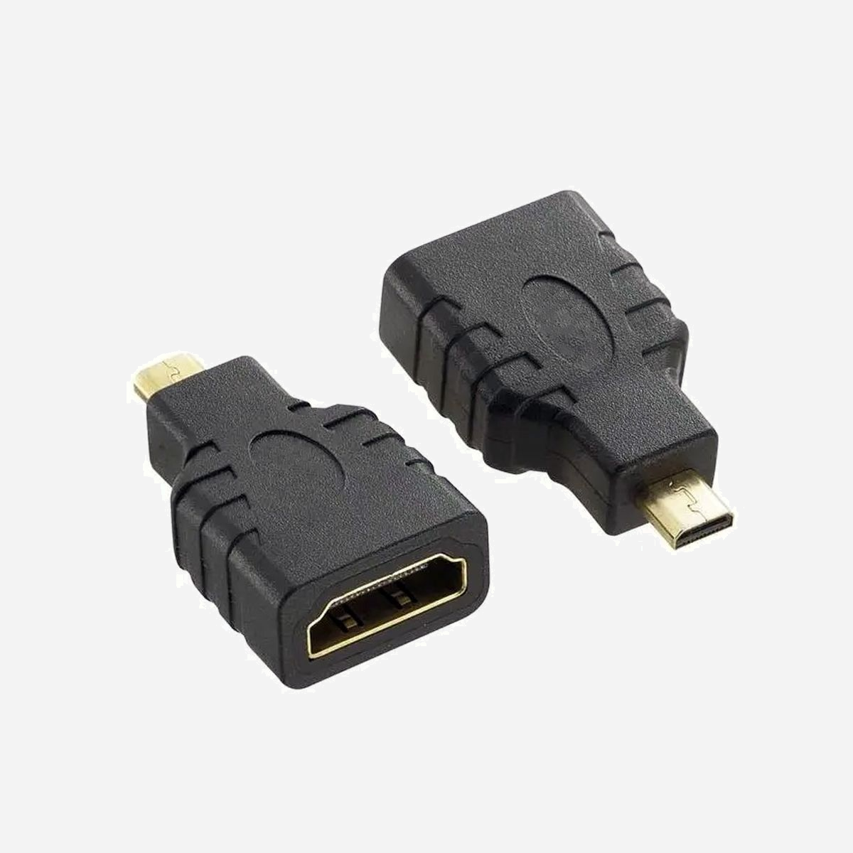 Techly Adaptateur Vidéo IADAP-HDMI-MD: Micro HDMI D Mâle vers HDMI Femelle, Contacts Or, Noir, 20x12mm, Compatible CE - Techly Micro D HDMI - HDMI M/F. Connecteur 1: Micro HDMI D, Connecteur 2: HDMI, Contacts du connecteur de placage: Or. Couleur du produit: Noir