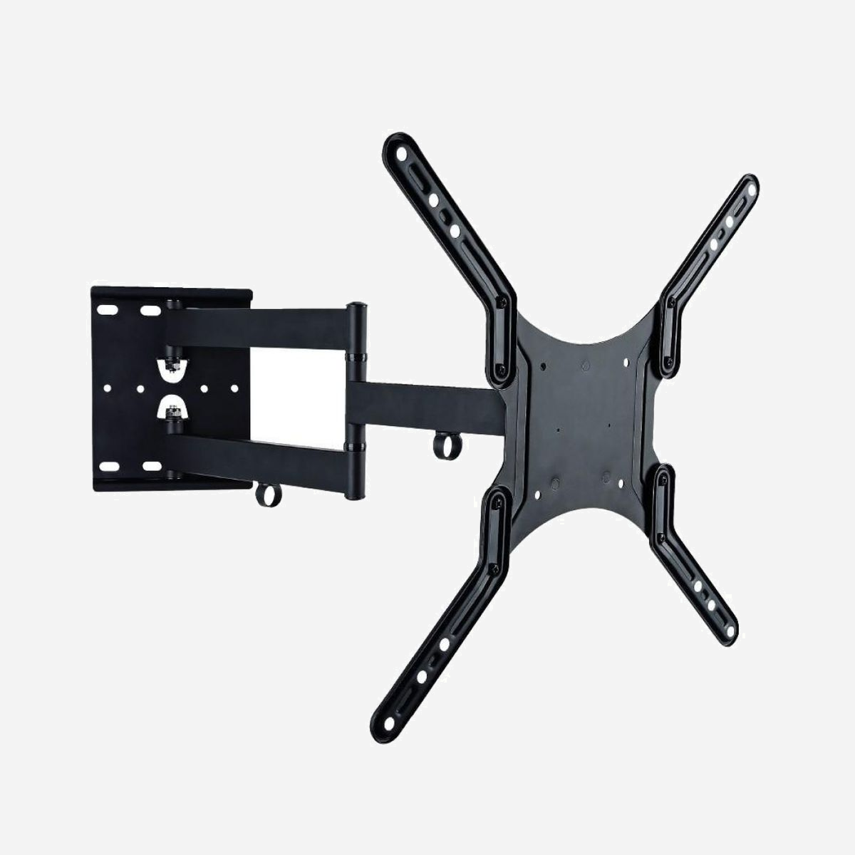 Techly ICA-PLB-136M Support Mural TV 23"-55" (58.4-139.7cm) Charge Max 45kg VESA 100x100-400x400 Inclinaison -2°/+12° Pivotement/Rotation 180° Noir - Techly ICA-PLB 136M. Capacité de charge maximale: 45 kg, Taille minimale de l'écran: 58,4 cm (23"), Taille maximale de l’écran: 139,7 cm (55"), Compatibilité interface de montage (min): 100 x 100 mm, Compatibilité interface de montage (max): 400 x 400 mm. Angle d'inclinaison: -2 - 12°, Angle de rotation: 180°, Distance du mur (min): 4,8 cm, Distance du mur (max): 59 cm. Couleur du produit: Noir