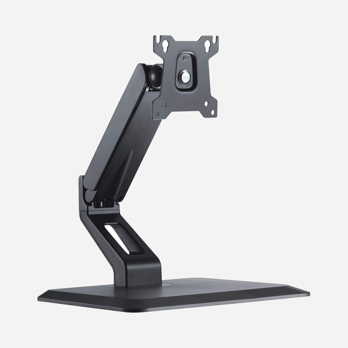 Support écran bureau Techly ICA-LCD-35TS pour écrans 17"-32" (43.2-81.3cm), VESA 75x75/100x100mm, charge max 10kg, rotation 360°, inclinaison -90°/+90°, noir - Techly ICA-LCD 35TS. Montage: Autonome, Capacité de charge maximale: 10 kg, Taille minimale de l'écran: 43,2 cm (17"), Taille maximale de l’écran: 81,3 cm (32"), Compatibilité interface de montage (min): 75 x 75 mm, Compatibilité interface de montage (max): 100 x 100 mm. Réglage de la hauteur, Plage de l'angle d'oscillation: -40 - 40°, Angle d'inclinaison: -90 - 90°. Couleur du produit: Noir
