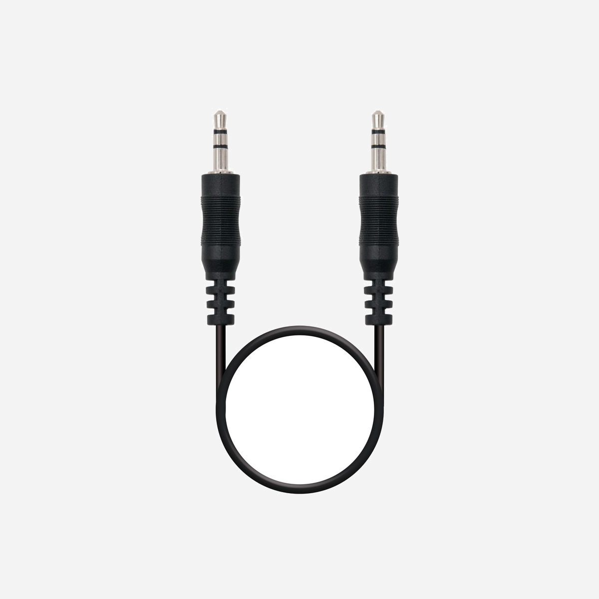 Nanocable 10.24.0101 : Câble audio stéréo 1,5m, connecteurs Jack 3.5mm mâle-mâle, Noir, conforme RoHS, dimensions emballage 160x10x100mm - Câble audio stéreo avec connecteur type Jack 3.5” mâle aux deux extrémités