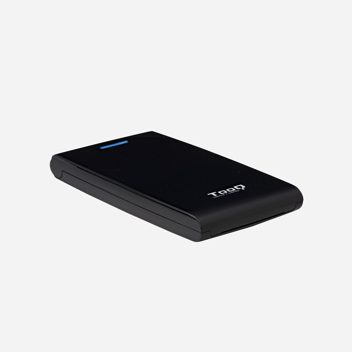 Boîtier HDD TooQ TQE-2526B USB 3.2 Gen 1 pour Disque 2.5" SATA I/II/III, ABS Noir, Support 12.5mm, 5 Gbps, Compatible Windows/macOS/Linux - TooQ TQE-2526B. Type de produit: Boîtier HDD. Nombre d'unités de stockage pris en charge: 1, Taille de l'unité de stockage: 2.5", Interfaces de lecteur de stockage prises en charge: SATA, Série ATA II, Série ATA III. Taux de transfert des données: 5 Gbit/s. Couleur du produit: Noir