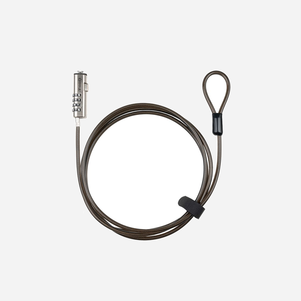 Câble Antivol TooQ TQCLKC0035-G Gris 1.5m, Verrouillage à Combinaison 4 Chiffres, Kensington/Nano, Câble Acier Galvanisé 5mm, Revêtement Vinyl, CE/RoHS - TooQ TQCLKC0035-G. Couleur du produit: Gris, Meilleures utilisations: Universel, Type de serrure: Verrouillage à combinaison. Longueur de câble: 1,5 m, Diamètre du câble: 5 mm, Largeur: 18 mm. Quantité: 1 pièce(s), Largeur du colis: 152 mm, Profondeur du colis: 35 mm