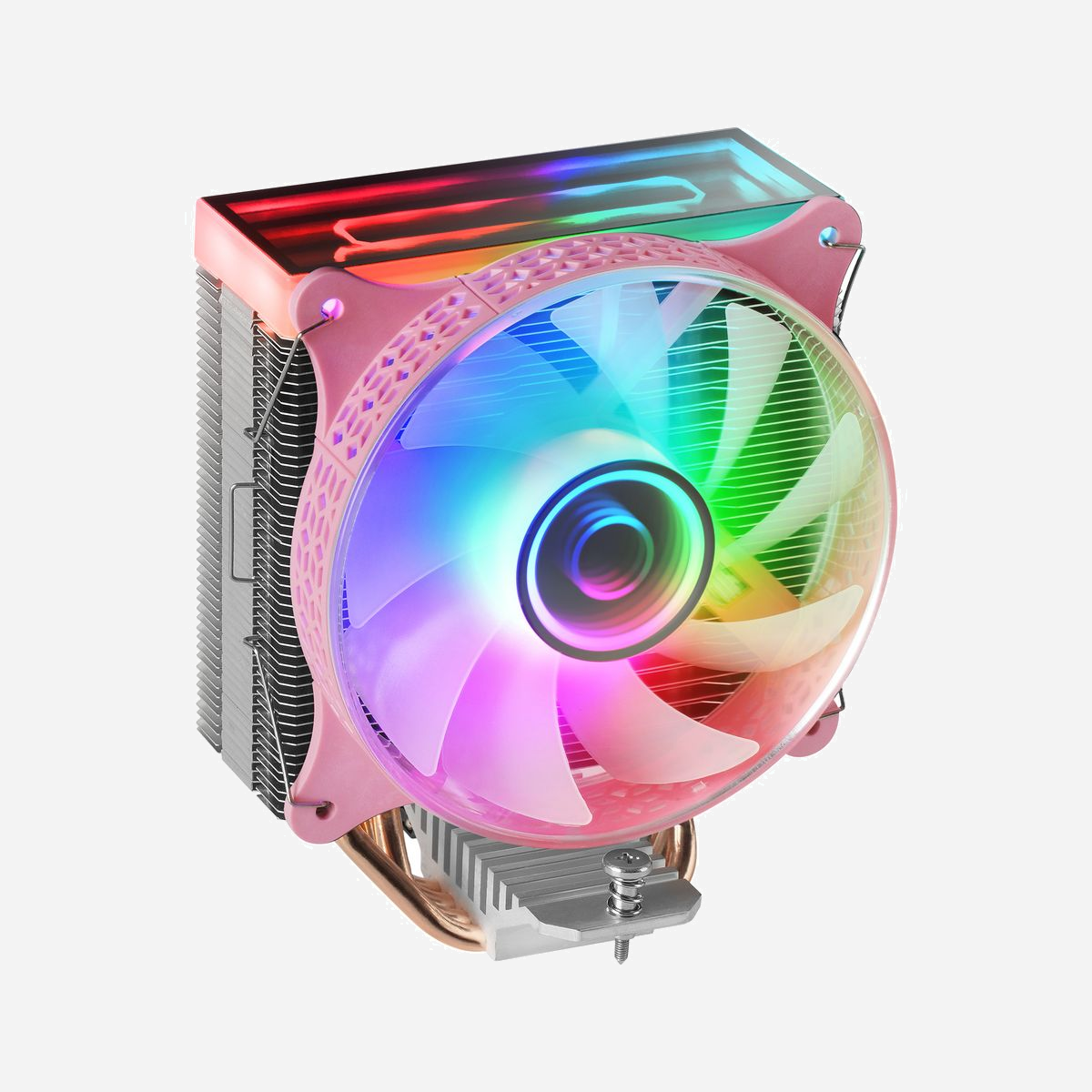 Mars Gaming MCPU-VR - Refroidisseur Liquide AIO 12cm, TDP 180W, ARGB Infinity, 800-1600 RPM, 9-23 dB, Sockets Intel/AMD, Rose - Spectaculaire double miroir INFINITY ARGB avec des performances de refroidissement par air maximales pour les processeurs jusqu'à 180 W TDP. Ultra-silencieux, puissant et compatible.<br><br><b>PERFORMANCES SUPÉRIEURES : TDP 180 W</b><br>Capable de supporter des CPU jusqu'à 180W TDP, grâce à ses 4 caloducs ultra-efficaces dotés de la technologie HCT, son grand radiateur à ailettes haute densité et son ventilateur optimisé, il vous permet de profiter pleinement de votre PC. De plus, la technologie PWM à 4 broches garantira toujours le bruit le plus faible possible.<br><br><b>DISPONIBLE EN 3 VERSIONS</b><b>BLANC, NOIR OU ROSE</b><br>Pour correspondre parfaitement à votre configuration, vous pouvez choisir entre l'installation d'un MCPU-VR blanc, noir ou rose. MCPU-VR vous permet de porter votre personnalisation au niveau supérieur.<br><br><b>COMPATIBILITÉ ARGB</b><br>Le MCPU-VR prend en charge les cartes mères RVB adressables, vous permettant un contrôle total sur l'éclairage via le connecteur ARGB 5 V à 3 broches inclus. Vous aurez une liberté totale pour gérer la lumière comme vous le souhaitez, avec une compatibilité totale avec des systèmes tels que Asus Aura Sync, Mystic Light Sync et RGB Fusion. <br><br><b>DOUBLE MIROIR INFINITY ARGB</b><br>Le dessus et le ventilateur sont dotés de miroirs multicouches avec éclairage ARGB qui vous hypnotiseront avec un effet de profondeur infini. Laissez-les en mode arc-en-ciel automatique par défaut ou utilisez le connecteur ARGB pour contrôler l'ensemble du système avec un contrôleur ARGB ou une carte mère.<br><br><b>MULTIPRISE UNIVERSELLE</b><br>Grâce à son multi-socket universel, le dissipateur thermique MCPU-VR dispose d'une large compatibilité qui vous permet de l'utiliser avec un grand nombre de cartes mères, offrant un support pour les cartes mères INTEL LGA 2066/2011/1851/1700/1200/1156/1155/1151/1150/1366 et AMD AM5/AM4/AM3+/AM3/AM2+/AM2/FM2/FM1.
