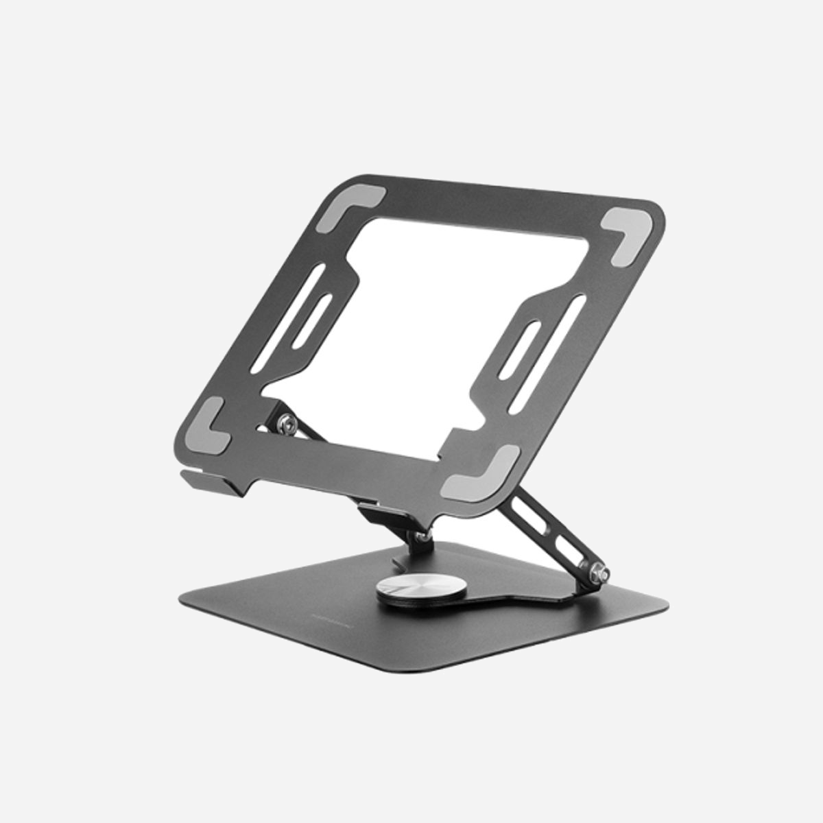 Mars Gaming MARSN Support Laptop Acier Noir, 17", Inclinaison 0-180°, Rotation 360°, 260x225x38mm, Réglable en Hauteur, Pliable, Surface Antidérapante - Mars Gaming MARSN. Type de produit: Supports de Laptop, Couleur du produit: Noir, Matériel: Acier. Angle d'inclinaison: 0 - 180°, Angle de rotation: 360°. Largeur: 260 mm, Profondeur: 225 mm, Hauteur: 38 mm. Largeur du colis: 230 mm, Profondeur du colis: 272 mm, Hauteur du colis: 43 mm