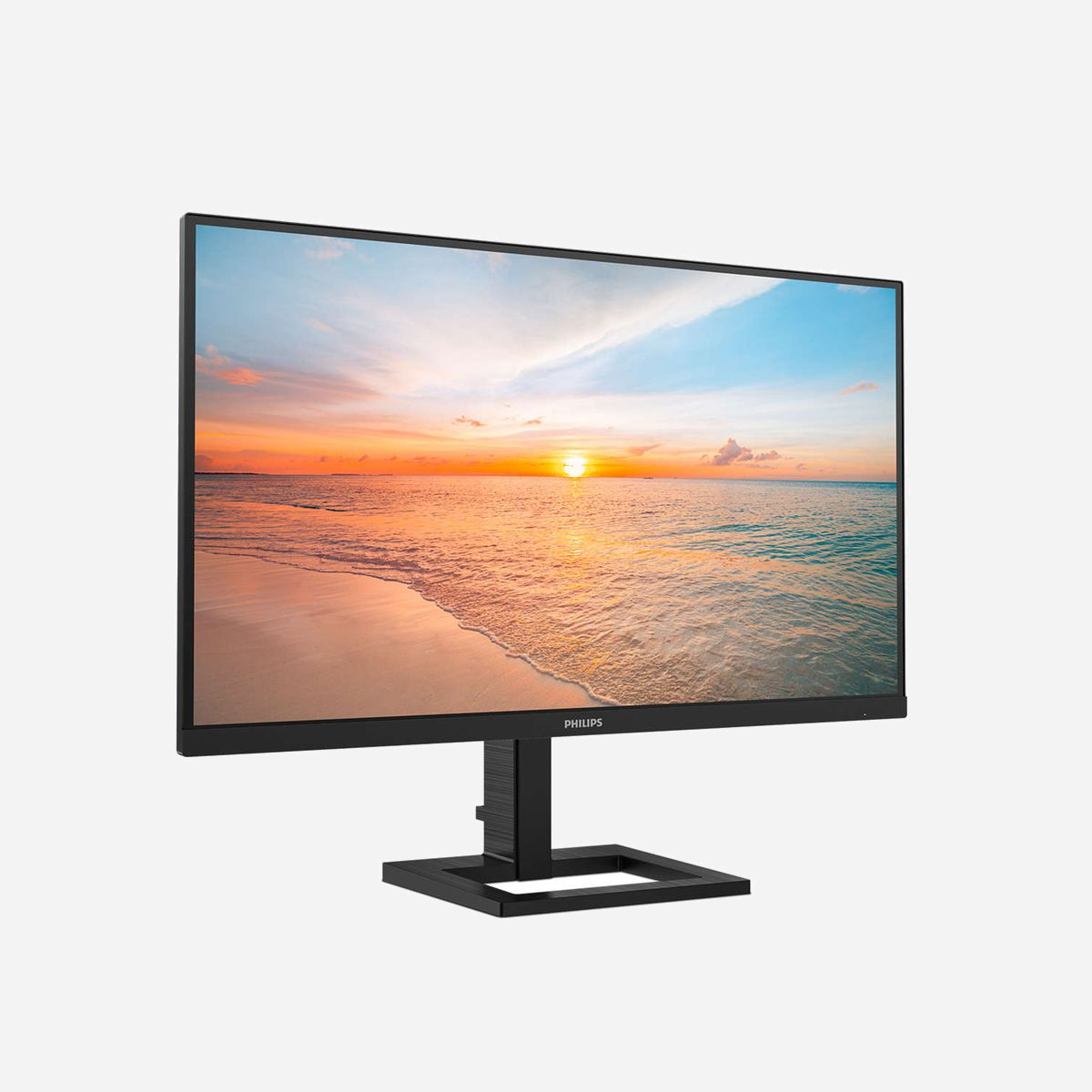 Philips 27E1N1800AE/00 Moniteur 27" 4K Ultra HD IPS W-LED 3840x2160 4ms HDMI 2.0/DisplayPort 1.4 HDR10, Haut-parleurs 4W, VESA 100x100 - Visualisez clairement toutes vos tâches avec ce moniteur d'une qualité 4K aux images incroyablement nettes. De plus, la dalle IPS, les images HDR et le socle réglable en hauteur rendent ce moniteur parfait pour toutes les tâches.