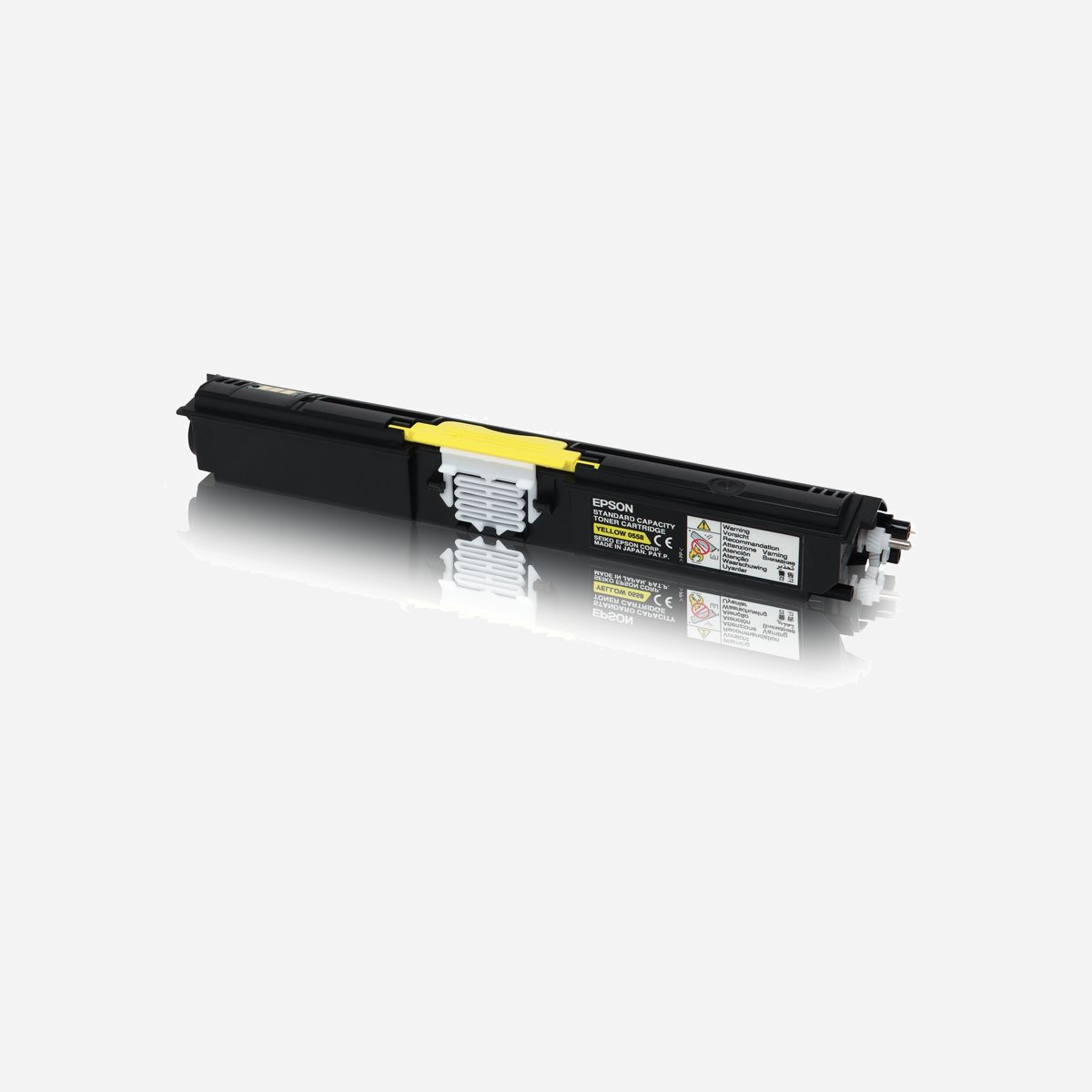 Epson Toner Jaune C13S050558, 1600 pages, AcuLaser C1600/CX16 Series, Technologie d'impression Laser, Fabriqué au Japon - Epson Toner Jaune Capacité Standard (1 600 p). Rendement par page de toner de couleur: 1600 pages, Couleurs d'impression: Jaune, Quantité: 1 pièce(s)