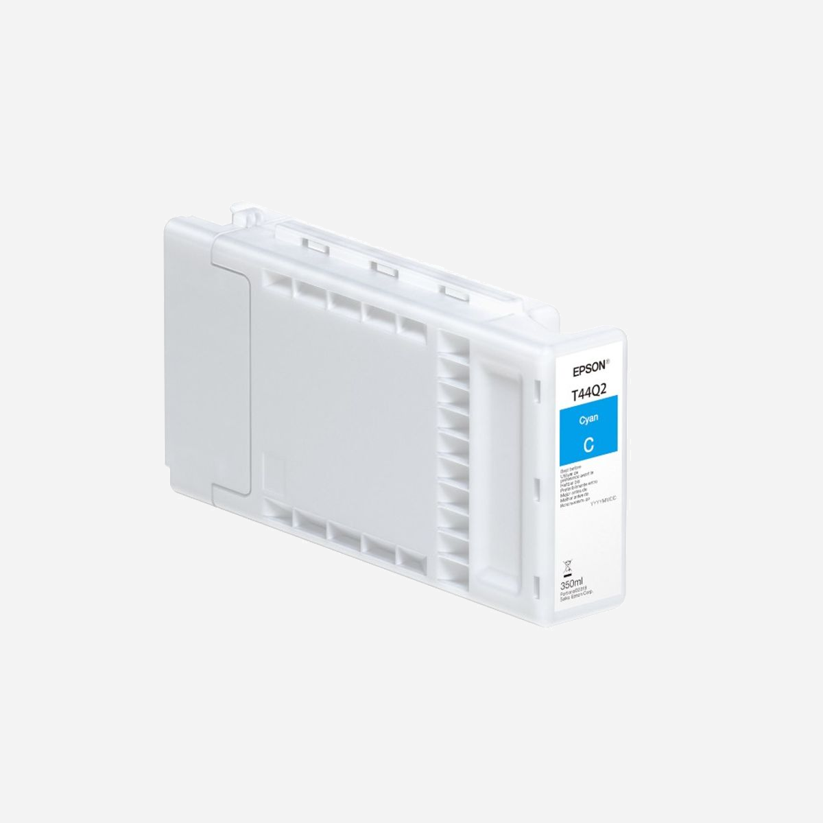 Epson UltraChrome PRO 12 T44Q420 Cyan - Cartouche d'encre 350ml - SureColor P7560/P9560 - Référence C13T44Q240 - Epson Singlepack Cyan T44Q420 UltraChrome PRO 12 350ml. Volume d'encre de couleur: 350 ml, Couleurs d'impression: Cyan, Quantité: 1 pièce(s)