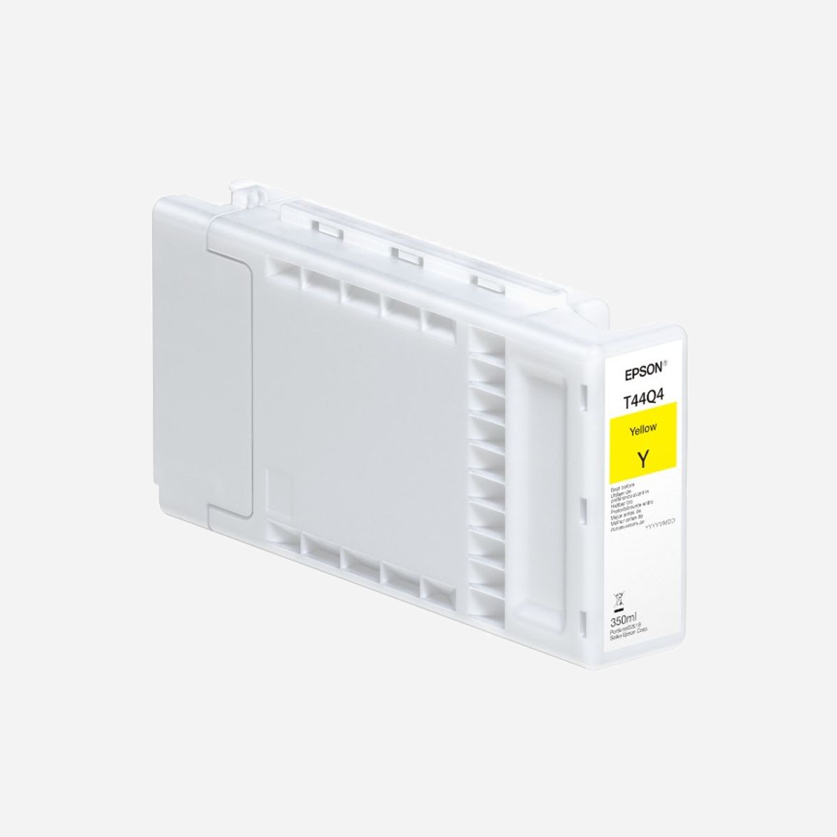 Epson UltraChrome PRO 12 T44Q440 Jaune - Cartouche d'encre 350ml - SureColor P7560/P9560 - Référence C13T44Q440 - Epson Singlepack Yellow T44Q440 UltraChrome PRO 12 350ml. Volume d'encre de couleur: 350 ml, Couleurs d'impression: Jaune, Quantité: 1 pièce(s)