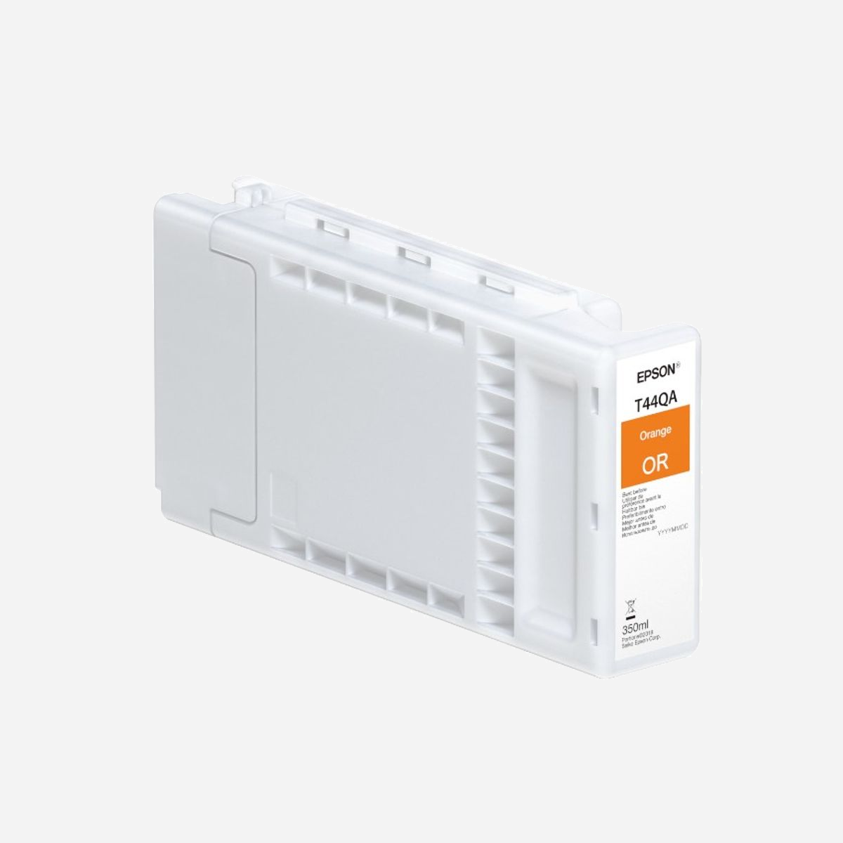 Epson UltraChrome PRO 12 T44QA40 Orange - Cartouche d'encre 350ml - SureColor P7560/P9560 - C13T44QA40 - Epson Singlepack Orange T44QA40 UltraChrome PRO 12 350ml. Volume d'encre de couleur: 350 ml, Couleurs d'impression: Orange, Quantité: 1 pièce(s)