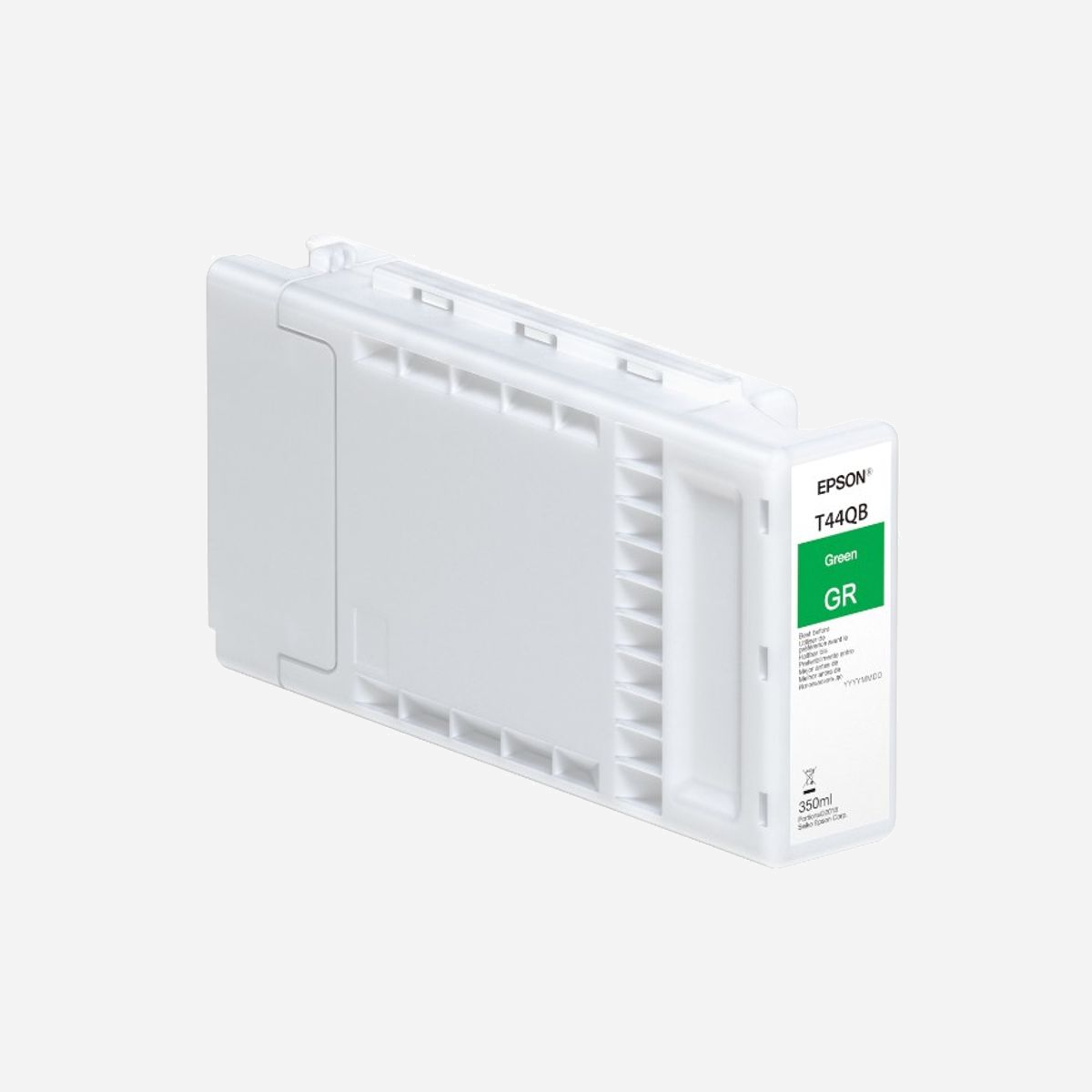 Epson UltraChrome PRO 12 T44QB40 Green - Cartouche d'encre grise 350ml - Compatibilité SureColor P7560/P9560 - Référence C13T44QB40 - Epson Singlepack Green T44QB40 UltraChrome PRO 12 350ml. Volume d'encre de couleur: 350 ml, Couleurs d'impression: Gris, Quantité: 1 pièce(s)