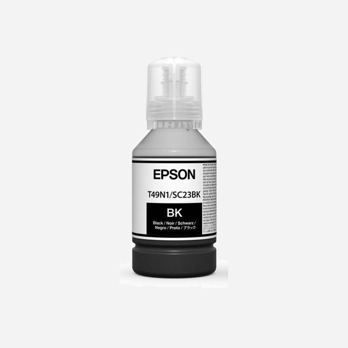 Epson C13T49H10N : Cartouche d'encre noire originale 140ml pour SureColor SC-T3100x, SureColor SC-T3100x - Pack unique - Epson SC-T3100X. Volume d'encre noire: 140 ml, Type d'alimentation: Paquet unique, Couleurs d'impression: Noir, Quantité: 1 pièce(s)