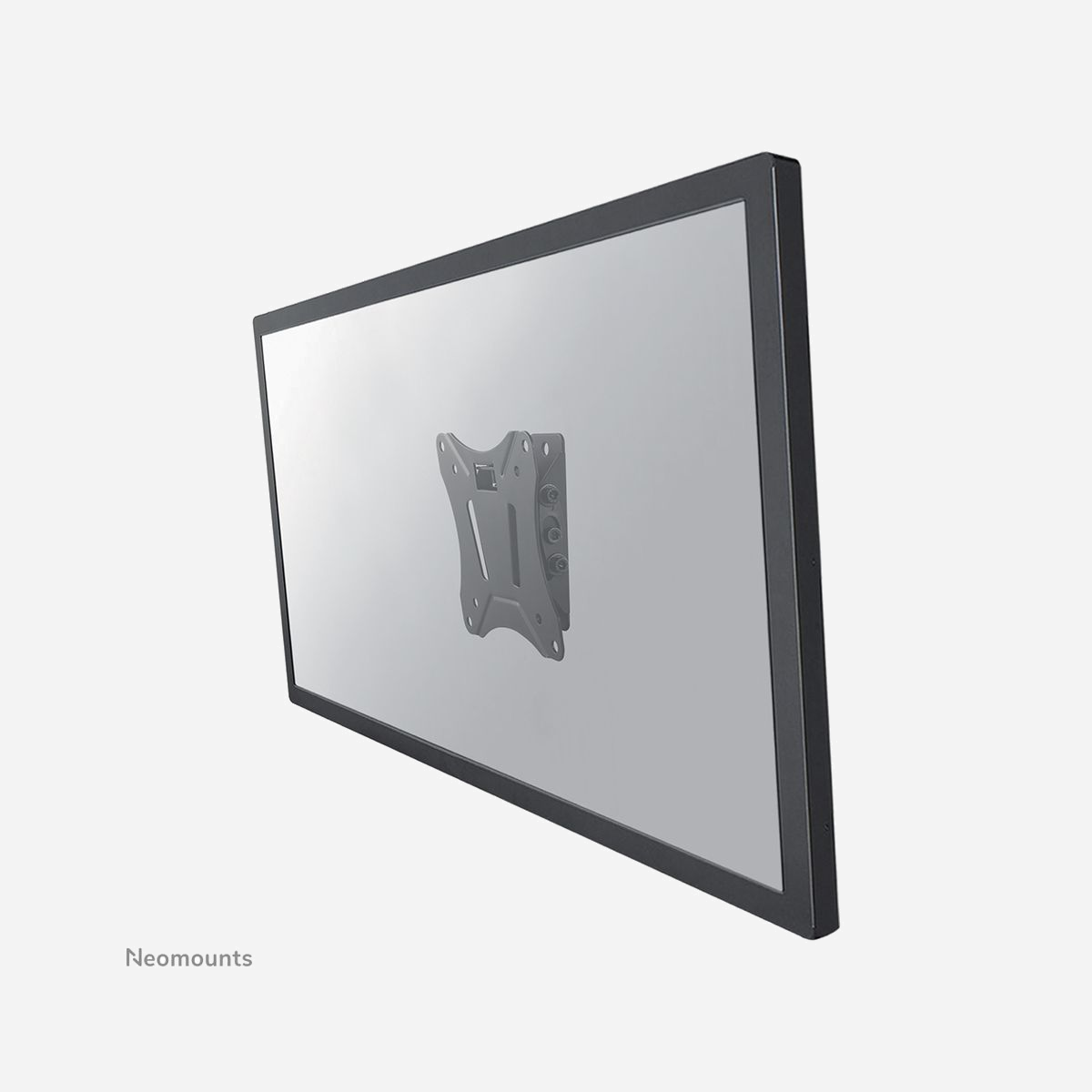 Neomounts NM-W60BLACK Support Mural Inclinable pour Écran 10-30" VESA 75x75/100x100 Acier Noir Charge Max 25kg Distance Mur 3.4cm - Le support mural Neomounts, modèle NM-W60BLACK est un support mural inclinable pour écrans plats jusqu'à 30". <br><br>Ce support est un excellent choix si vous voulez une ultime flexibilité de visualisation avec votre écran plat. <br>La technologie Neomounts (inclinaison de 20°) permet au montage de changer l'angle de vue pour profiter pleinement des capacités de l'écran plat. Idéal pour les écrans plats montés plus haut sur le mur. La profondeur de ce support est de 3,4 centimètres. <br><br>Le modèleNeomounts NM-W60BLACK est adapté pour écrans jusqu'à 30". La capacité de poids de ce produit est de 25 kg. Le montage mural est adapté pour les écrans qui répondent au VESA 75x75 à 100x100mm. Différents modèles de trous peuvent être couverts en utilisant des plaques d'adaptation Neomounts VESA.<br><br>Créez une ambiance design épurée pour votre téléviseur à écran plat dans le salon, une chambre ou home cinéma. <br><br>Tout le matériel d'installation est fourni avec le produit.
