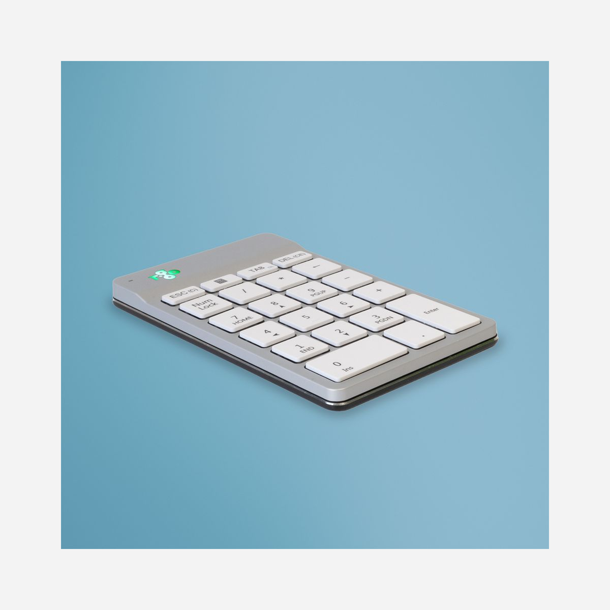 R-Go Tools Numpad Break RGOCONMWLWH : Clavier numérique Bluetooth 5.0, Blanc, Batterie 110mAh, 87x139x10.5mm, Compatible Windows/macOS/Linux - Profitez d'une liberté de frappe maximale avec le R-Go Numpad Break. Vous pouvez utiliser ce clavier numérique de la main gauche ou de la main droite et décider de son emplacement sur votre bureau.<br><br>En utilisant le clavier numérique avec la main qui ne manipule pas la souris, vous gardez les mains dans l’alignement des épaules pendant le travail et répartissez la charge sur les deux mains. Idéal en combinaison avec les claviers R-Go Compact Break et R-Go Split Break. La conception ultra-mince garantit une position naturelle et plate du poignet pendant la frappe. Le mécanisme spécial de ciseaux dans les touches procure une frappe légère, réduisant ainsi l’effort. Le R-Go Numpad comprend un indicateur de pause intégré, qui signale par des signaux de couleur (vert, orange, rouge) lorsqu’il est temps d’interrompre votre travail.<br><br>Téléchargez ici gratuitement Break LED-controller.