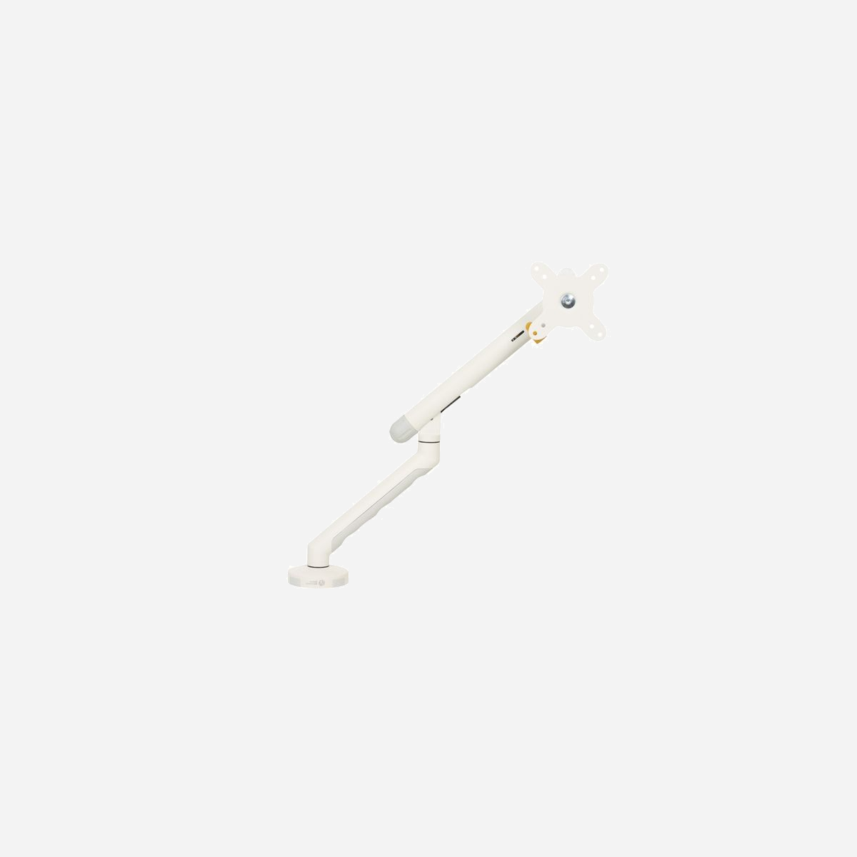 BakkerElkhuizen BE Flexible Single Blanc : Bras support écran 17-35" (43-89cm), VESA 75/100mm, pince bureau max 8cm, rotation 360°, charge max 10kg - <b>BE Flexible Single</b><br>Facile à installer, à régler et avec une garantie à vie, c'est le meilleur bras d'écran disponible !<br><br>Le bras support d’écran à son meilleur niveau<br>Le BE Flexible est un bras support d’écran, rapide et très facile à installer, équipé de la dernière technologie innovante mais aussi fabriqué à partir de 72 % de matériaux recyclés et 100 % recyclable ! Tout ce dont vous avez besoin pour votre lieu de travail idéal !<br><br><b>Rapide et facile à installer</b><br>Si vous recherchez un bras support d'écran extrêmement rapide et facile à installer, alors le BE Flexible est le bras parfait pour vous. Il se compose de quelques pièces seulement qui peuvent être installées et ajustées avec une simple clé Allen. La clé Allen est facile à ranger à l’arrière de de la pince du bras support d’écran après utilisation.<br><br>Avec le BE Flexible, vous n'avez pas besoin de ramper sous votre bureau pour serrer la pince du bras support d’écran par le bas lors du montage. Celui-ci se fait facilement par le dessus au moyen d'une pince avec serrage par le dessus ou par perçage. De cette façon, vous évitez les maux de dos lors de l'installation et c'est aussi une question d'ergonomie !<br><br>L'installation du BE Flexible est très rapide, le bras est facile à installer grâce au livret d'instructions simples fourni dans l’emballage. L'installation ne vous prendra pas plus de quelques minutes.<br><br><b>Adaptation simple à vos préférences personnelles</b><br>Parce que ce bras d'écran est doté de la technologie la plus innovante disponible, il vous permet de tout ajuster rapidement et précisément à vos préférences personnelles.