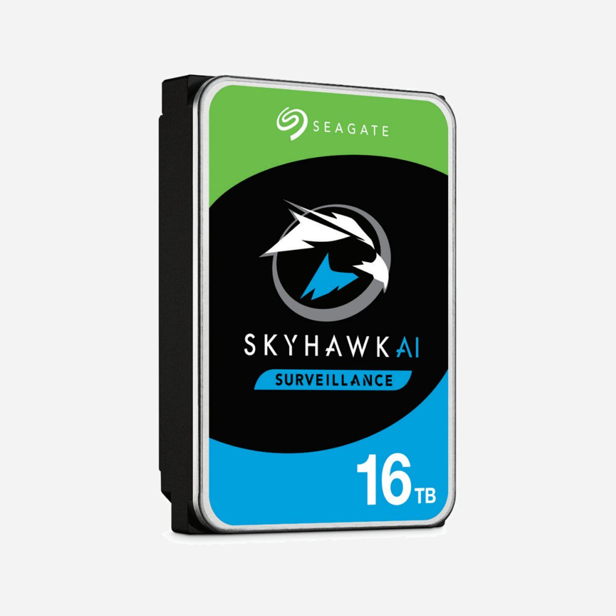 Seagate SkyHawk AI HDD 16 To 7200 tr/min 256 Mo 3.5" SATA III pour Surveillance, Charge 550To/an, SMART, Température 5-70°C, ST16000VE002 - <b>Leader du marché des solutions de stockage pour la surveillance</b><br>Seagate occupe une place prédominante sur le marché des solutions de stockage depuis 40 ans, parce que nous connaissons parfaitement vos besoins dans ce domaine.<br>Les disques durs SkyHawk™ AI 18 To pour la surveillance ont été conçus pour vous aider à atteindre vos objectifs.<br><br><b>Plus d'images. Plus de capacité.</b><br>Les charges de travail continues peuvent exploiter des capacités jusqu’à 18 To grâce à des disques conçus pour des systèmes DVR et NVR. Les disques de surveillance SkyHawk sont dotés du firmware ImagePerfect™ avancé et de SkyHawk Health Management pour vous permettre de relever les défis même les plus difficiles.<br><br><b>Conçu pour la surveillance optimisée par l'IA</b><br>Nous avons conçu le disque adapté aux défis que vous rencontrez en matière de surveillance.<br>- Gère jusqu’à 64 caméras HD et 32 flux IA supplémentaires1<br>- Nouvelles capacités jusqu'à 18 To<br>- Fournit des flux sans perte d’image grâce au firmware ImagePerfect AI<br>- Supporte une charge de travail de niveau entreprise de 550 To/an pour une fiabilité optimale<br><br><b>Surveillance intelligente</b><br>Les innovants firmwares ImagePerfect et ImagePerfect AI de SkyHawk se distinguent clairement sur le marché.<br>Regardez la vidéo qui explique comment le firmware ImagePerfect permet d’obtenir de meilleures performances dans les environnements de surveillance.<br><br><b>Gérez l'intégrité de votre disque</b><br>Les données vidéo sont essentielles et ne cessent de prendre de l’importance dans les applications de vidéosurveillance. Pour renforcer la protection de ces données et rassurer ses clients, Seagate offre pendant trois ans ses services de pointe de récupération des données Rescue.<br>Les services de récupération des données Rescue garantissent une tranquillité d’esprit et l’intégrité de ces données essentielles en cas de corruption des données et d'endommagement du disque inattendus ou accidentels. Ce service vous donne accès à une équipe internationale d'experts de la récupération de données de tout premier plan qui enregistre un taux de satisfaction des clients de 95 %.<br>SkyHawk Health Management (SHM) est un logiciel de surveillance du disque conçu pour la prévention, l'intervention et la récupération. Il est disponible sur les disques de surveillance SkyHawk et SkyHawk AI standard.<br><br><b>Protégez votre disque</b><br>Chaque disque dur SkyHawk et SkyHawk AI offre les services de récupération des données Rescue de Seagate pendant trois ans pour éviter tout problème pouvant entraîner une perte de données.